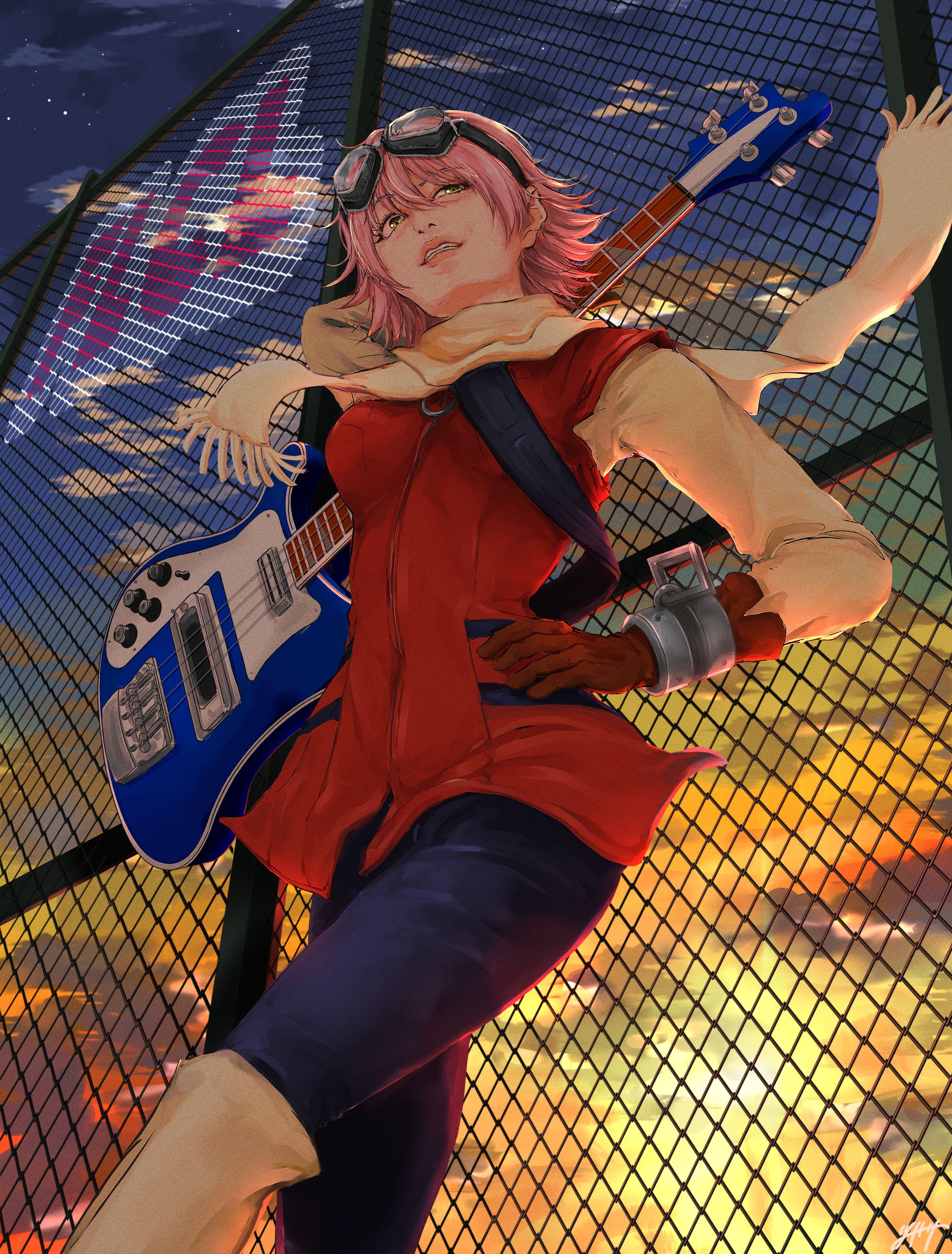フリクリ FLCL ハルハラ・ハル子 1836 | Tシャツ
