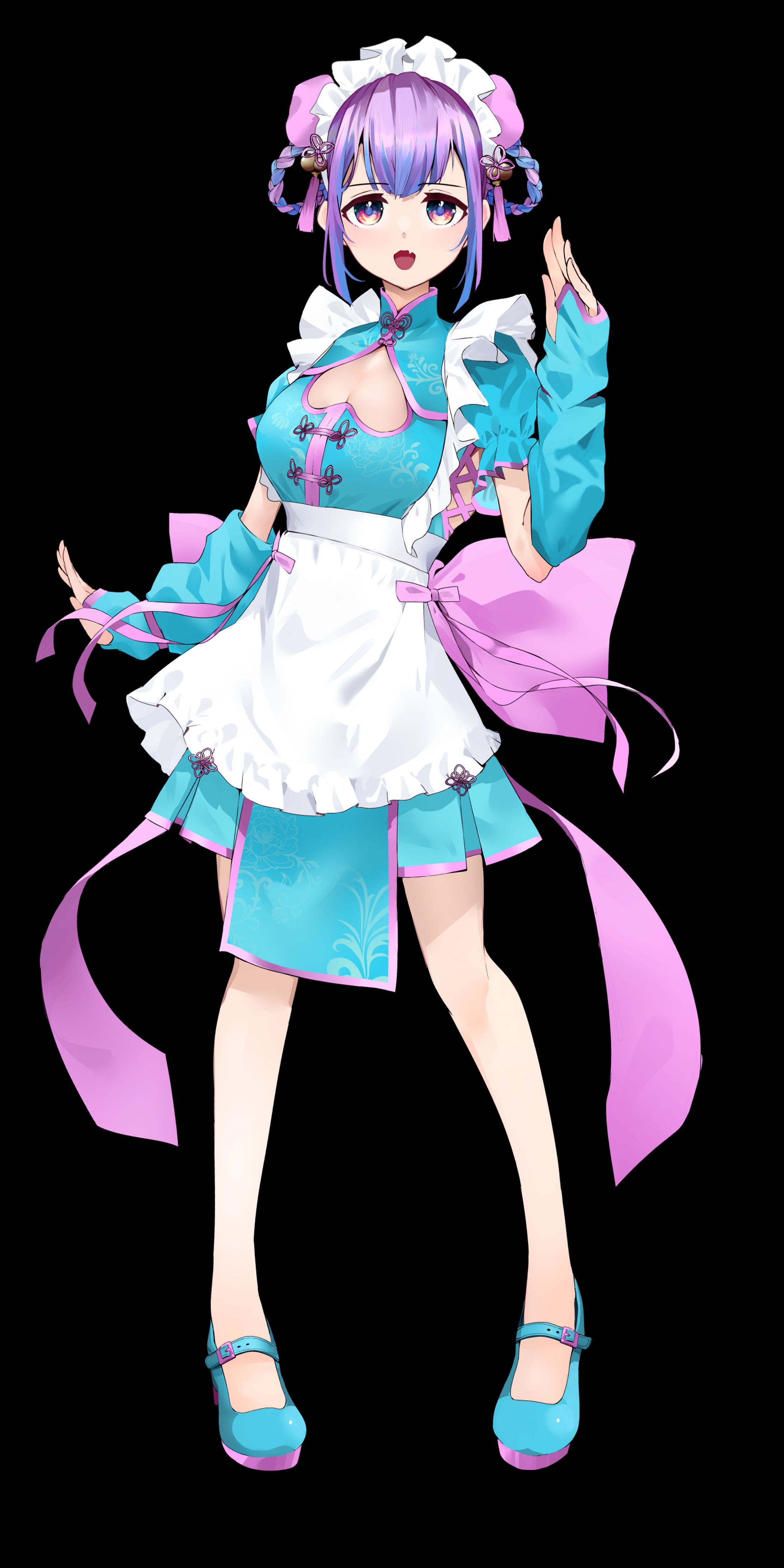 Qentar 株式会社　Tokiプロダクション所属　桃花月　立ち絵-1