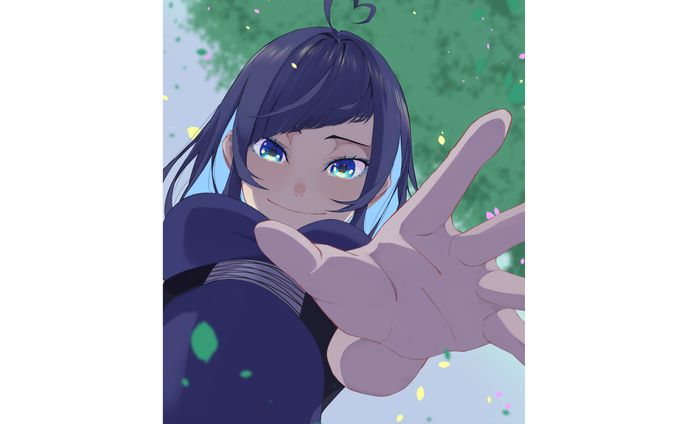 【ご依頼】1枚絵　水田瑠璃様