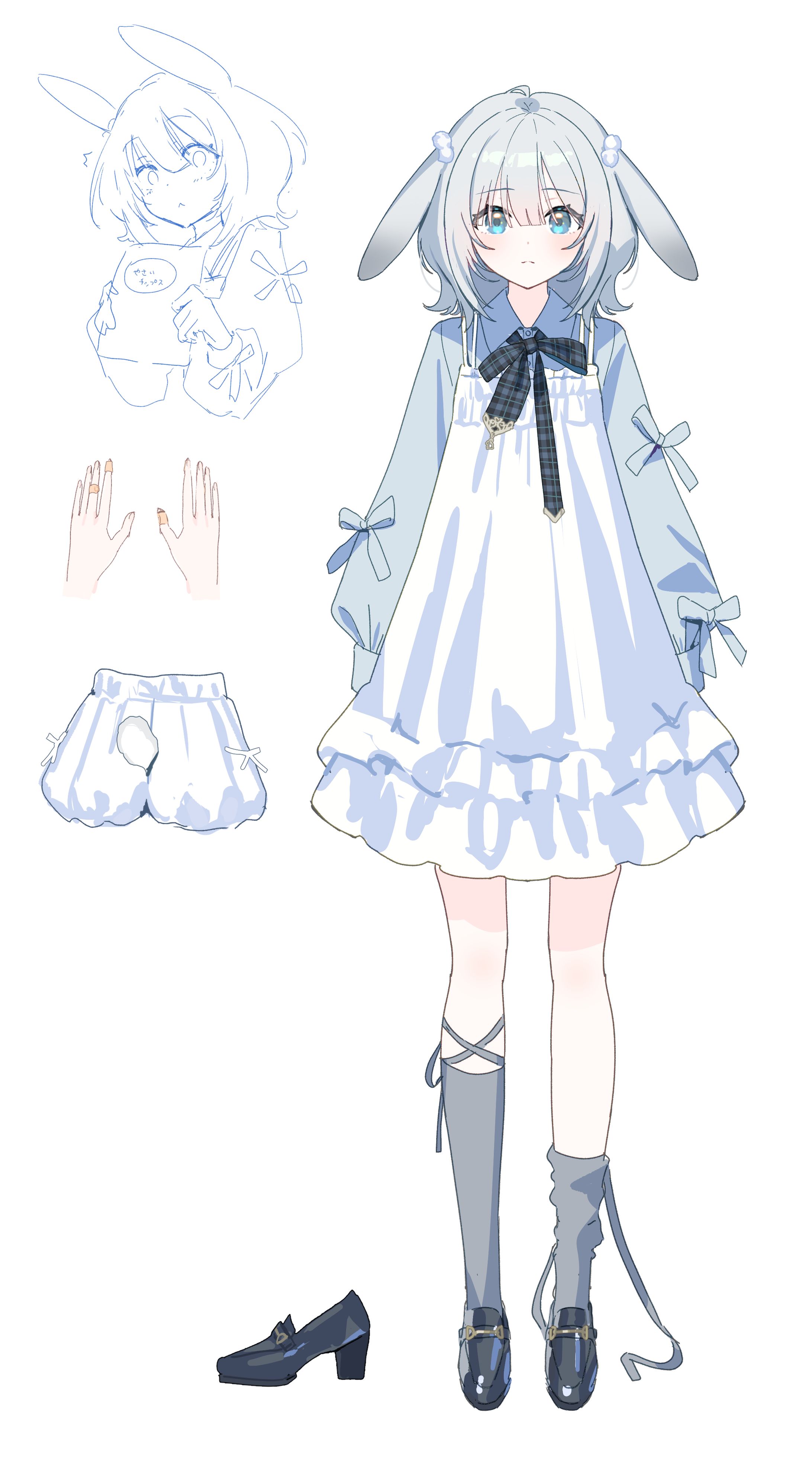 うさぎ_創作キャラクターデザイン-1