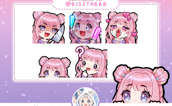 Emotes for Risstarrr