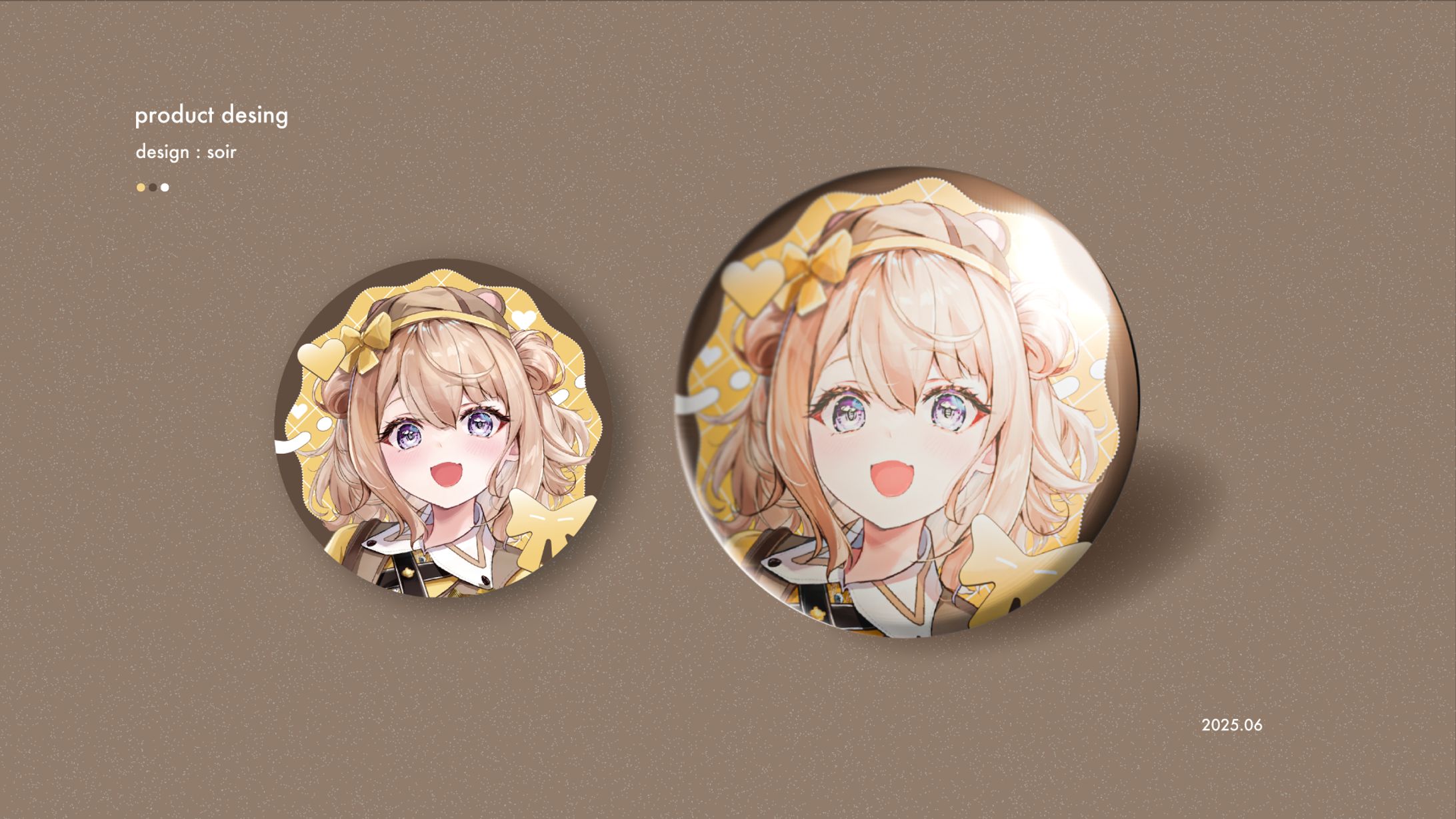 [product design] 御手洗コマ / 25.06-1