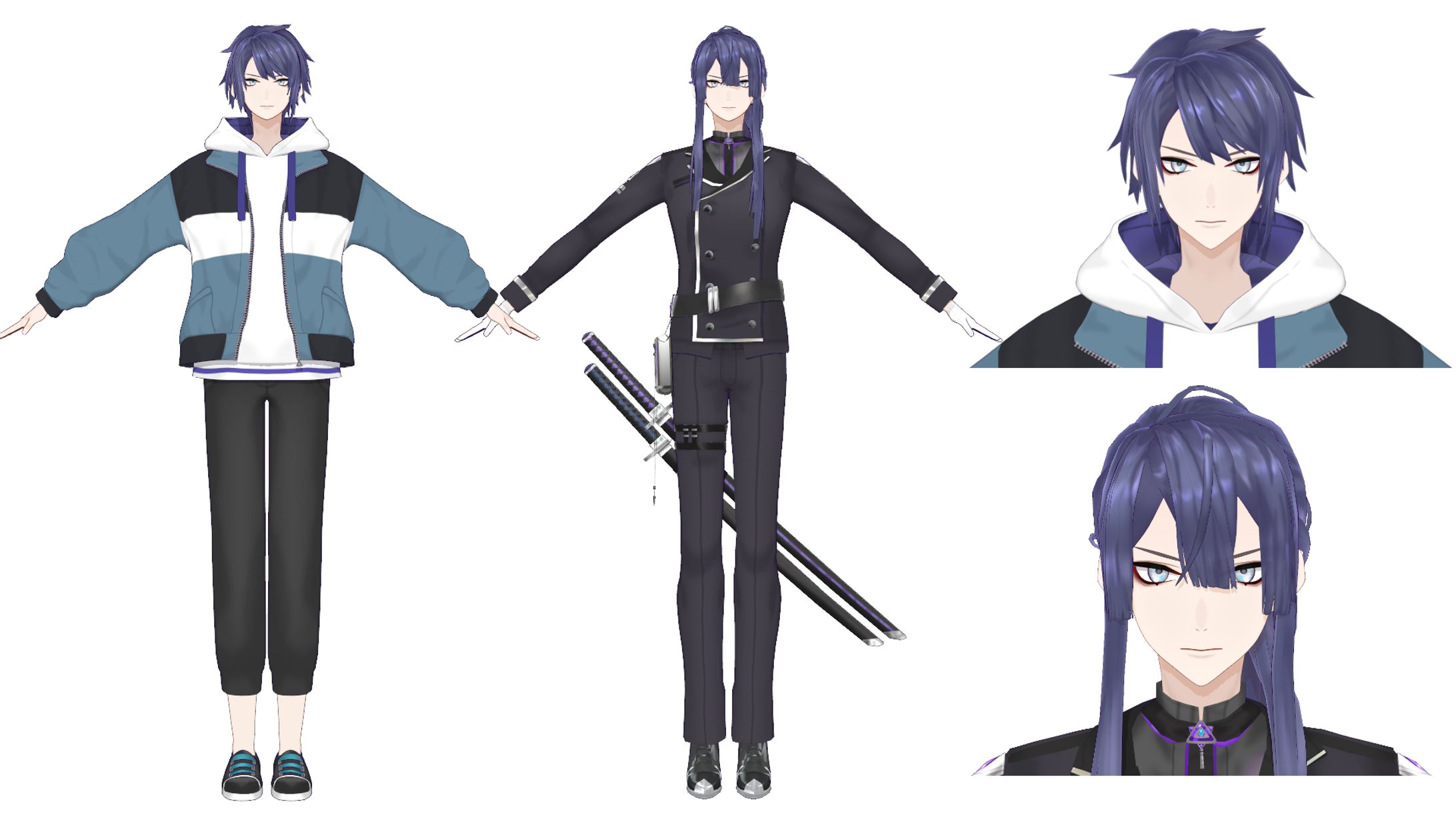 【MMD】長尾景ポートフォリオ画像-1