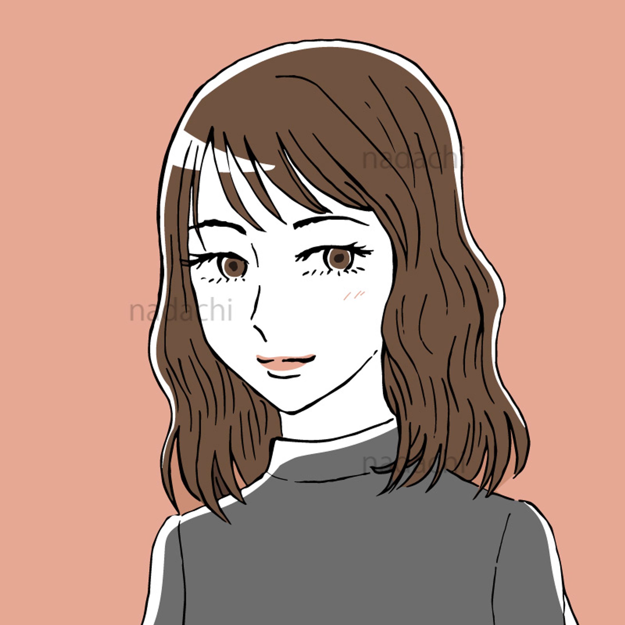 【ココナラ経由】ＳＮＳ向けアイコン制作-1