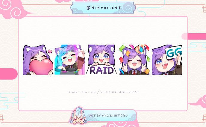 Emote commission for ViktoriaVT