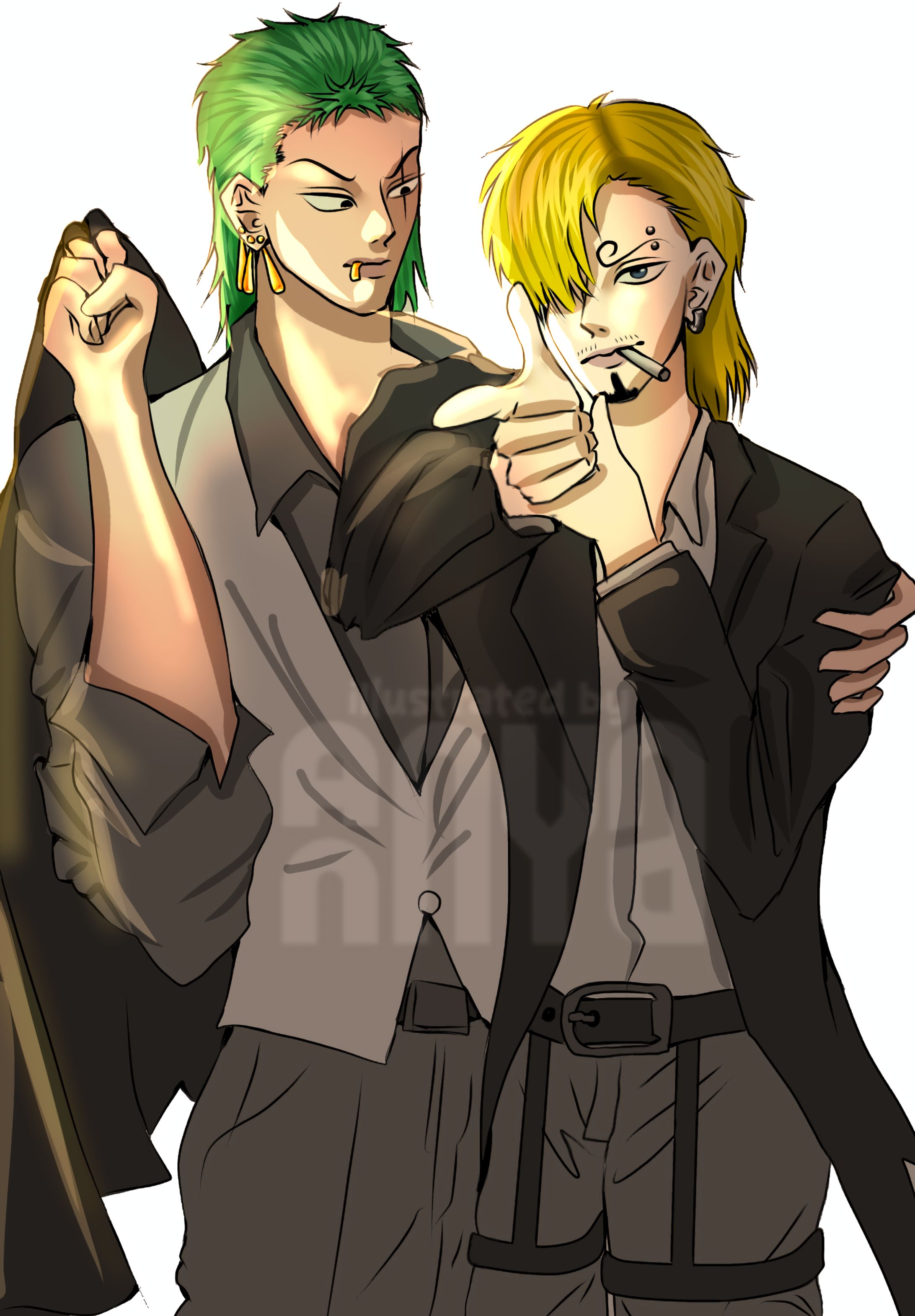 [ONE PIECE] Zoro & Sanji-1