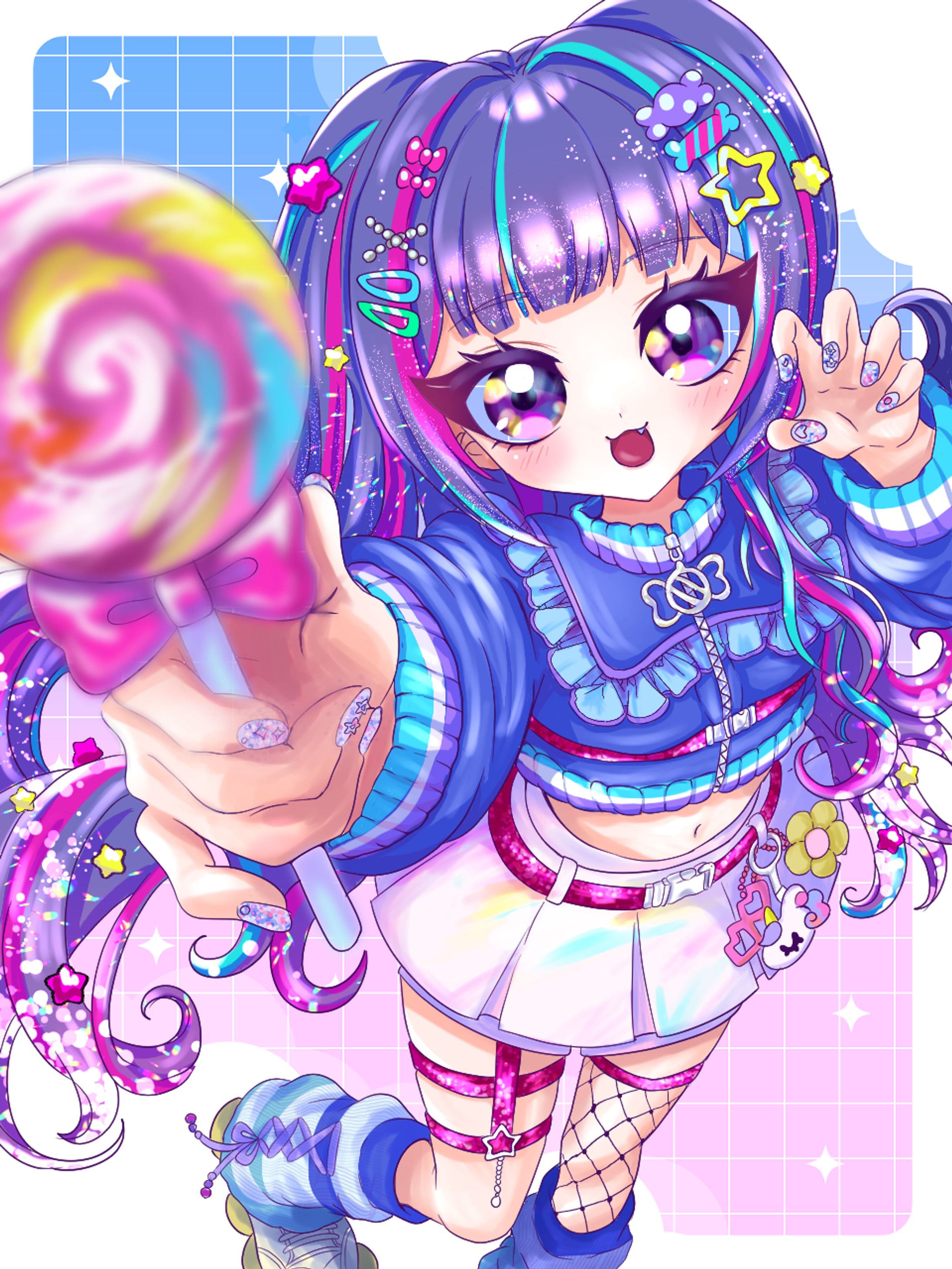 虹香らむね様　無償企画イラスト-1