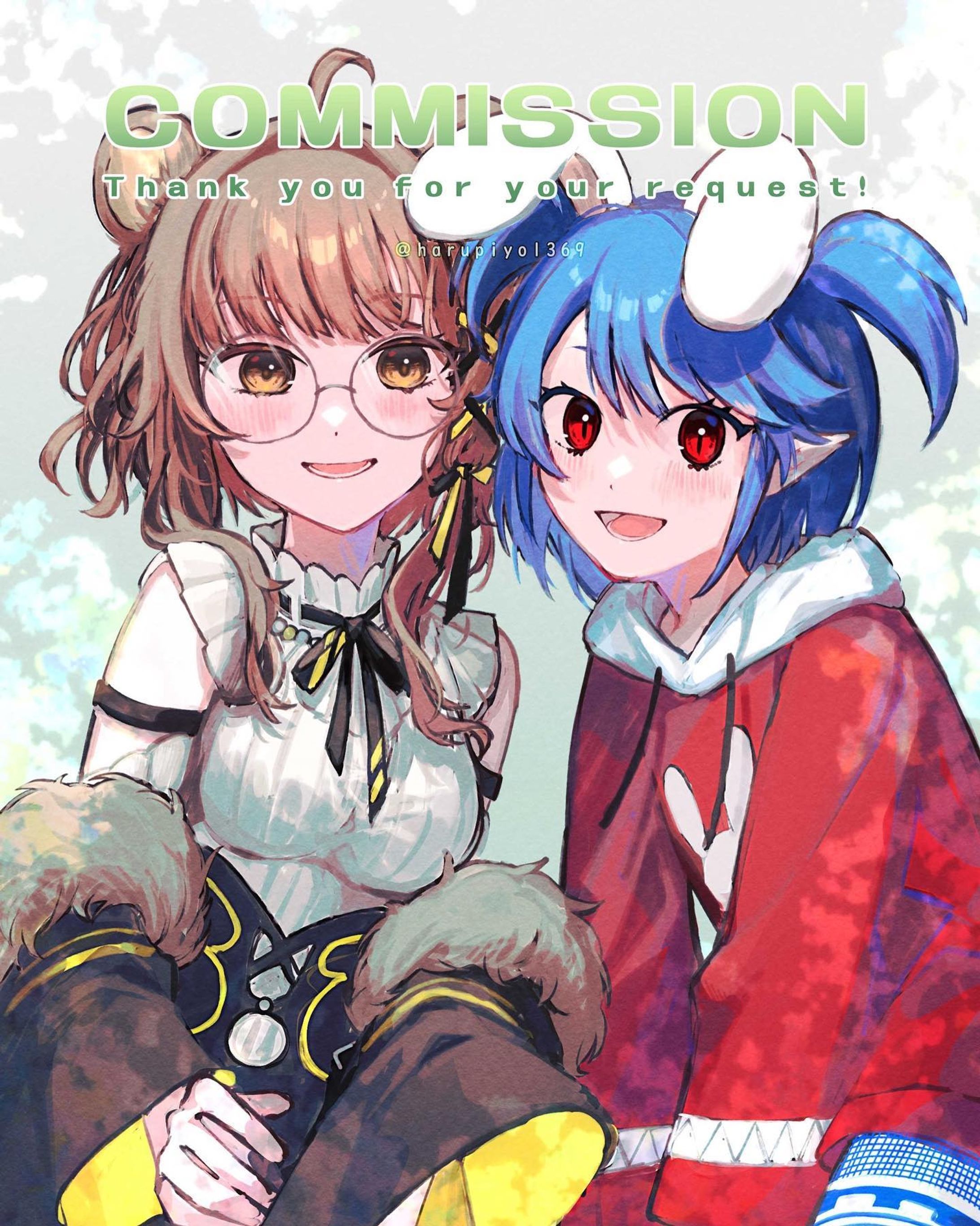 🐻‍♡⃛🐰𓂃 𓈒𓏸◌.*･ﾟ
リクエストありがとうございました！
 

#Skeb #コミッション #commission #commissionpainting  #commissionart  #commissionartist #commissionwork 
 
 #envtuber  #envtuberart 
 
#イラスト #イラストレーション  #イラストグラム  #イラストレーター  #illust #illustration #illustagram  #イラスト依頼 #絵 #일러스트  #插图 #art  #artwork #artist-1