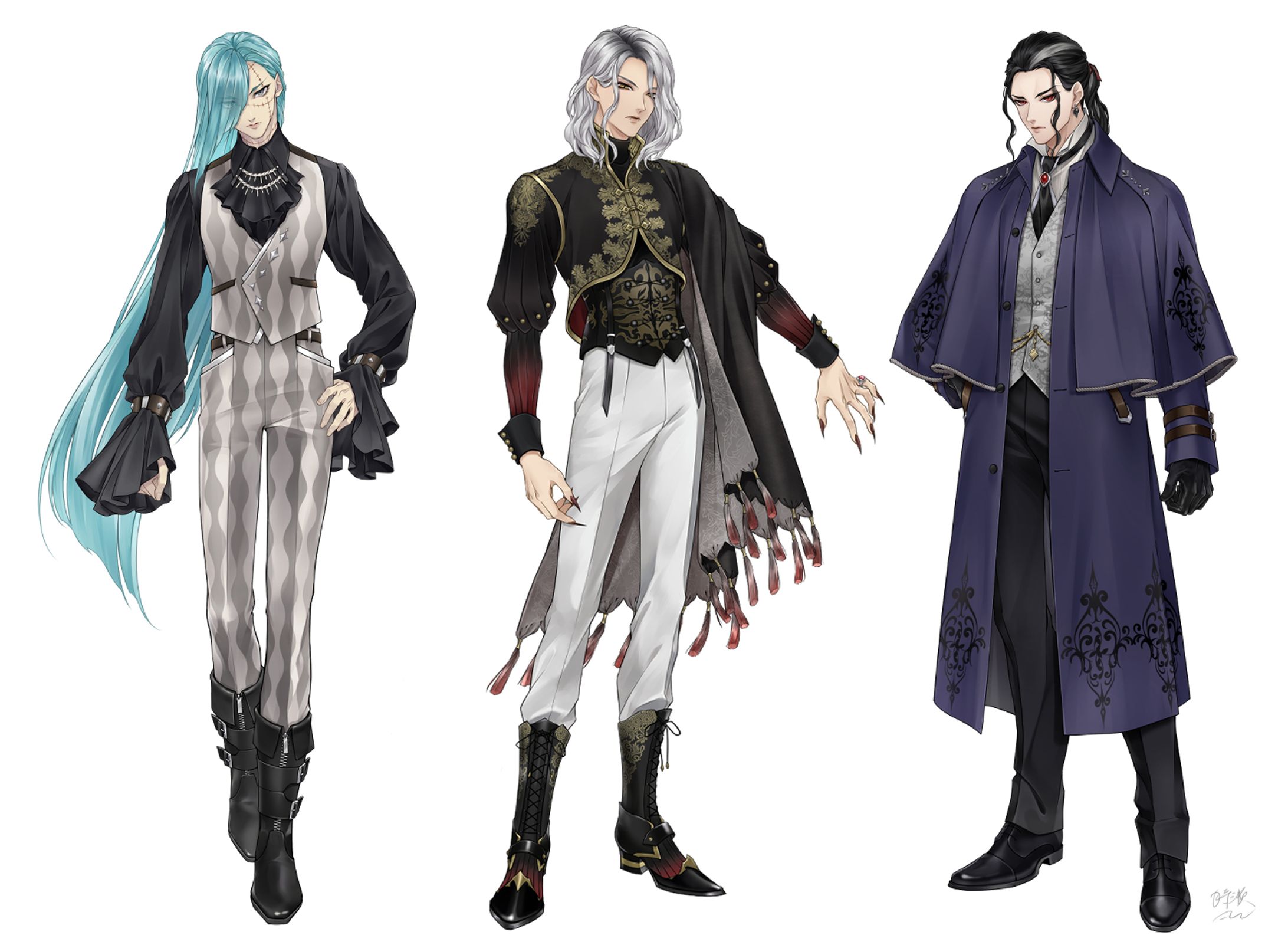 アプリゲーム　キャラデザ②-1