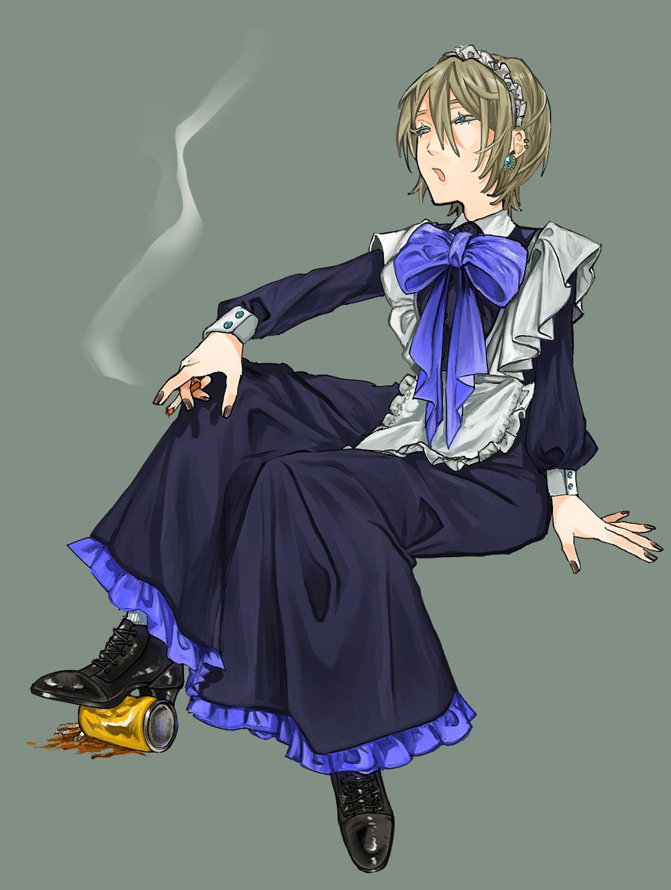 キャラデザ 友人を元にキャデザしました！-1