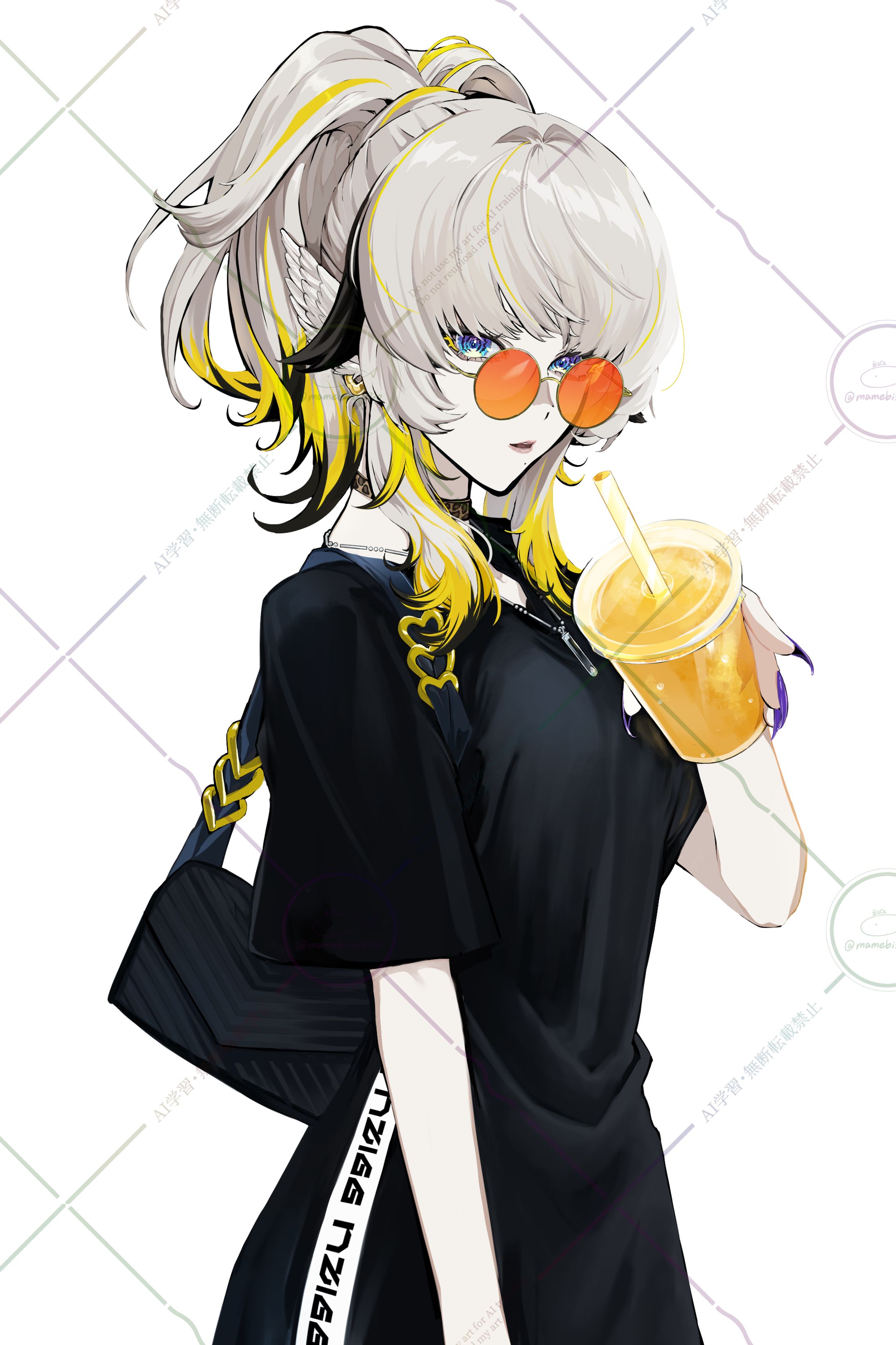 Vtuber『九來』様　FC配布用イラスト 2025.7-1