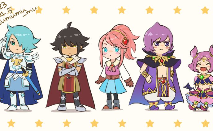 FLO キャラデフォルメ