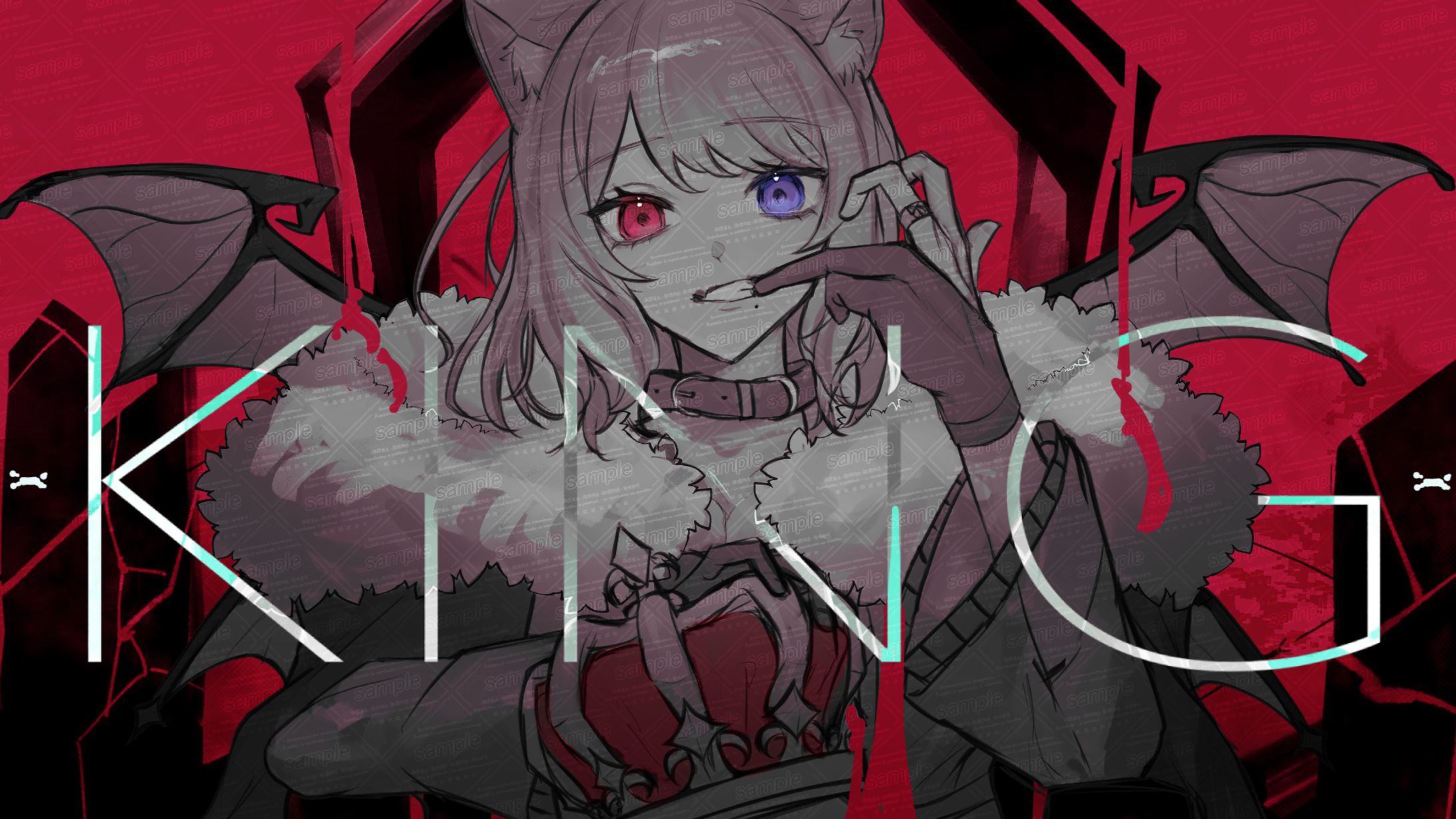 メルア・シャルベリー様歌ってみたサムネイルイラスト-1
