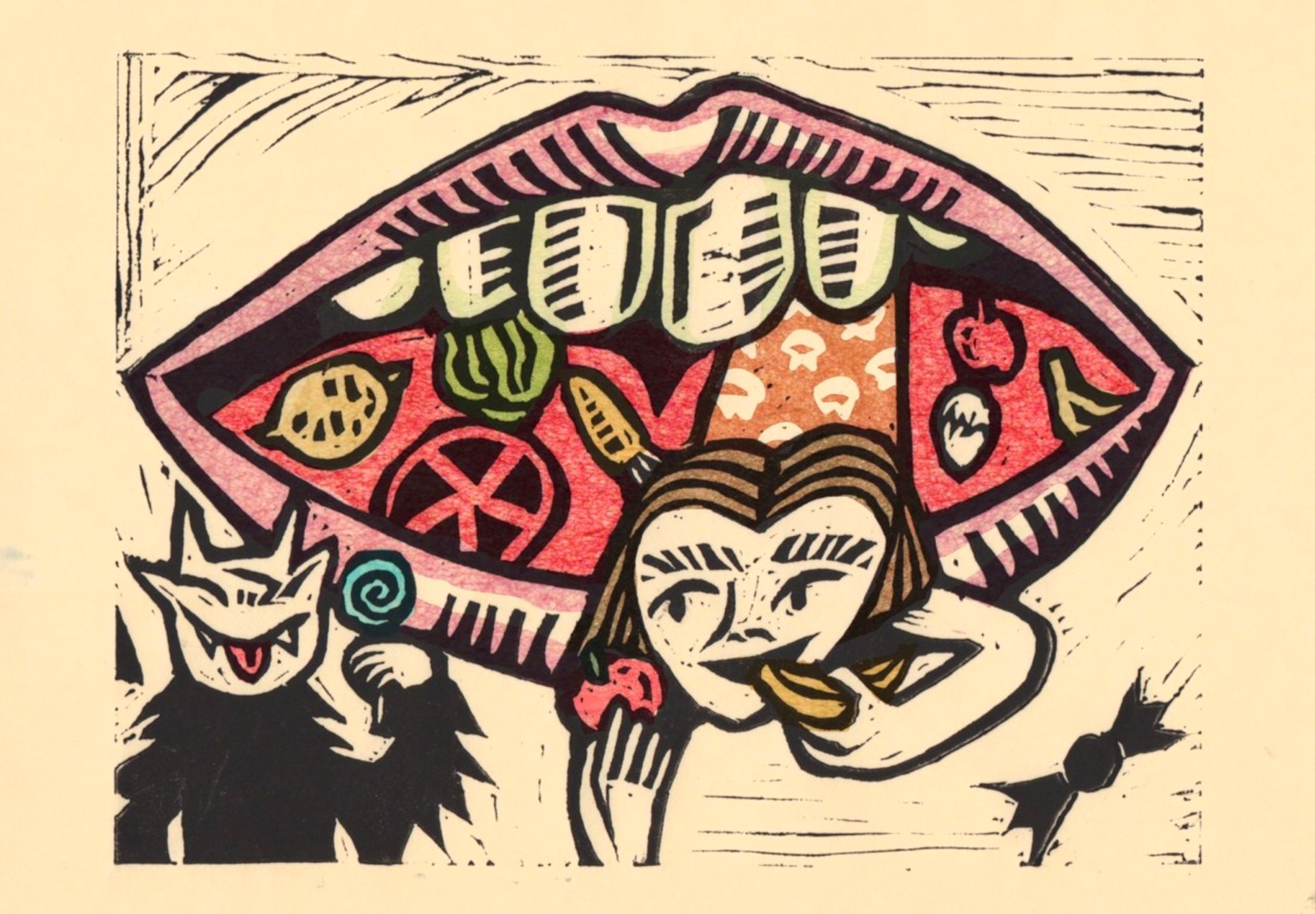 絵本「a tiny devil」-1