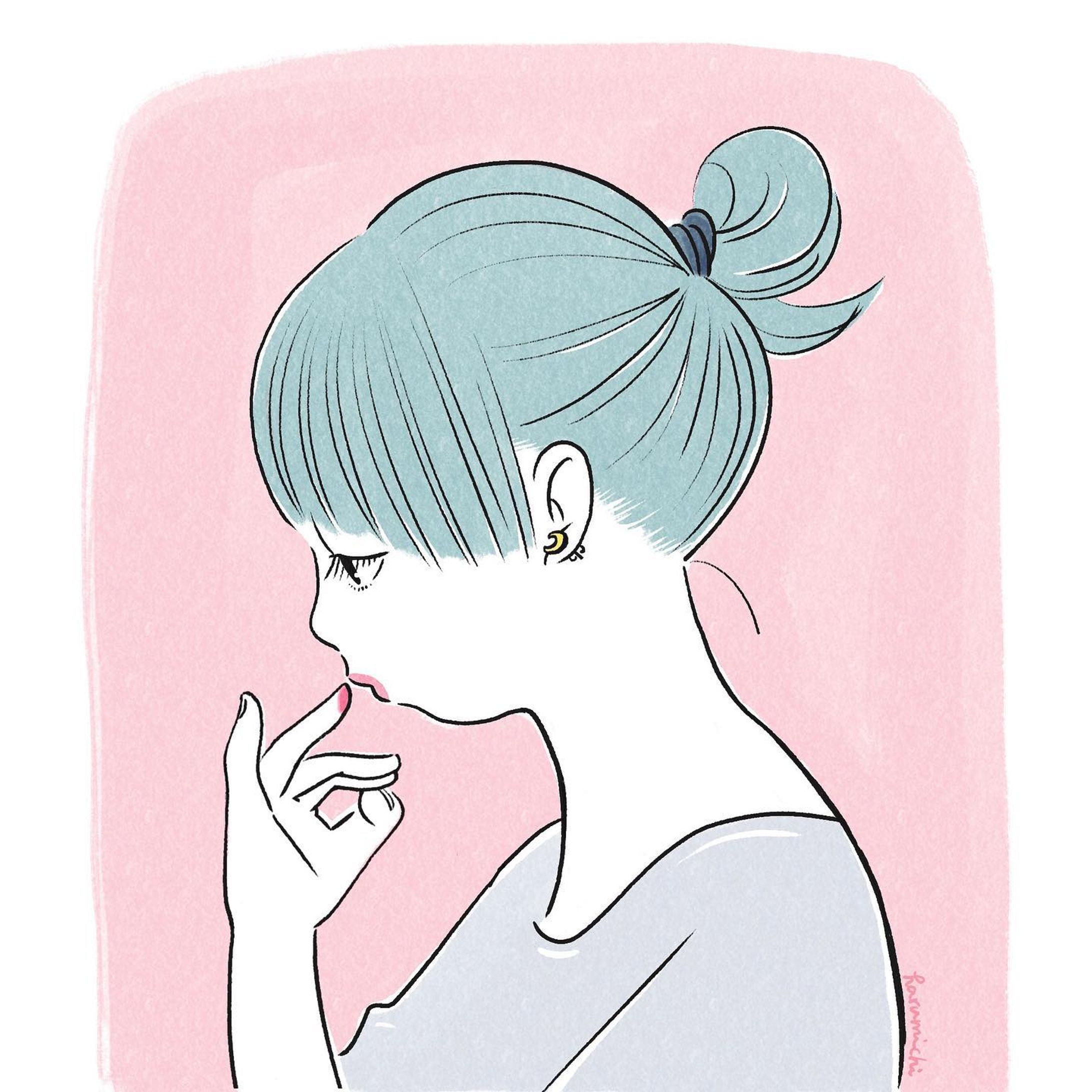 早く寝たいけど、指でリップ塗る人も描きたいので…💄

#illustration 
#イラスト
#口紅
#かっこいい塗り方
#女の子
#お絵描き-1
