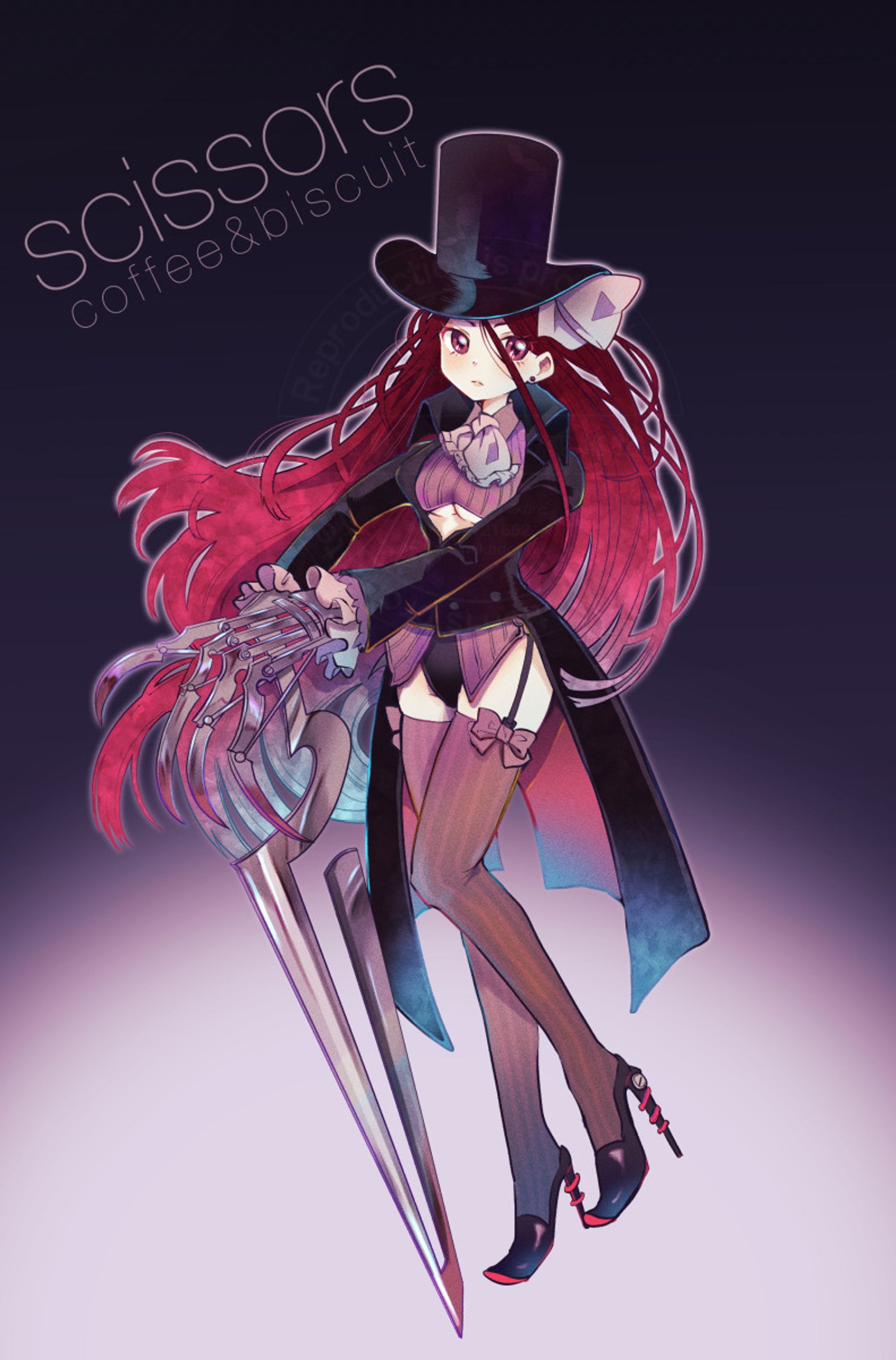 創作：文房具少女シリーズ-1