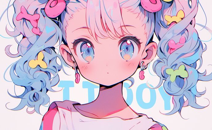 ツインテールの女の子