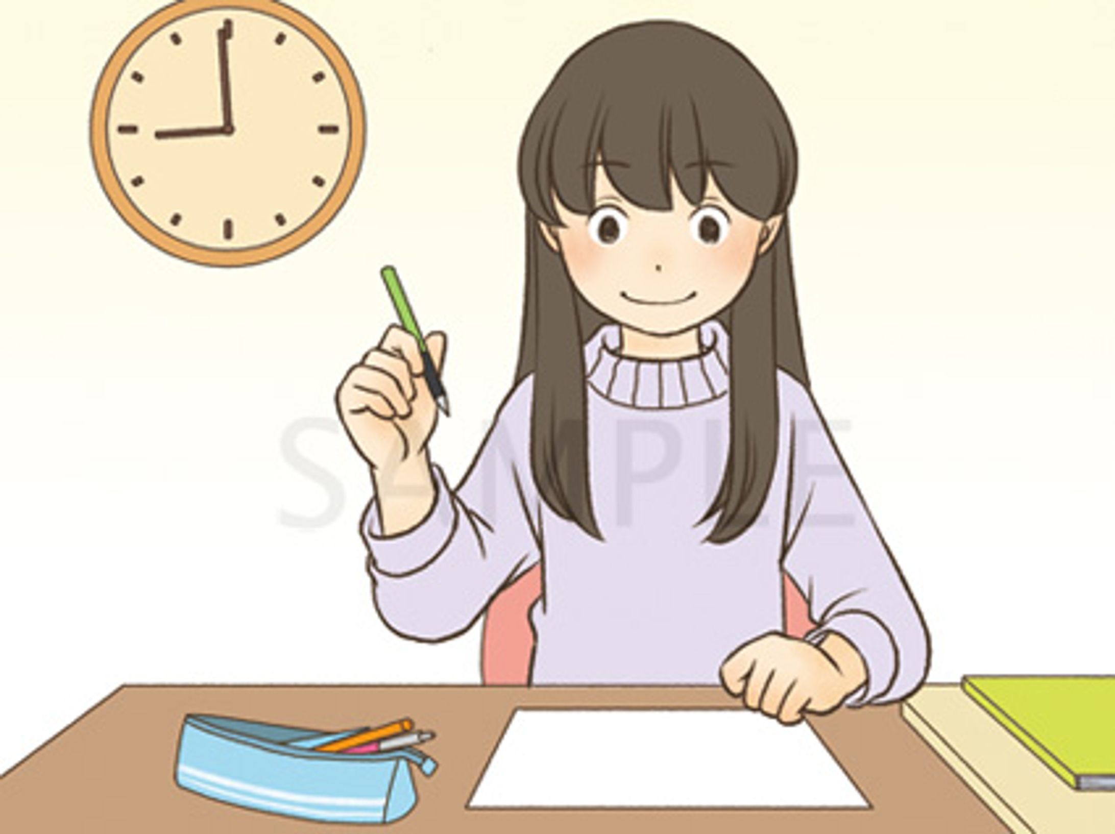 進研ゼミ中学生講座　2019年中学2年生向け12月DM-1