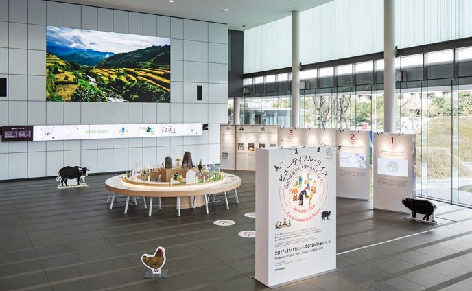 展示、研究者