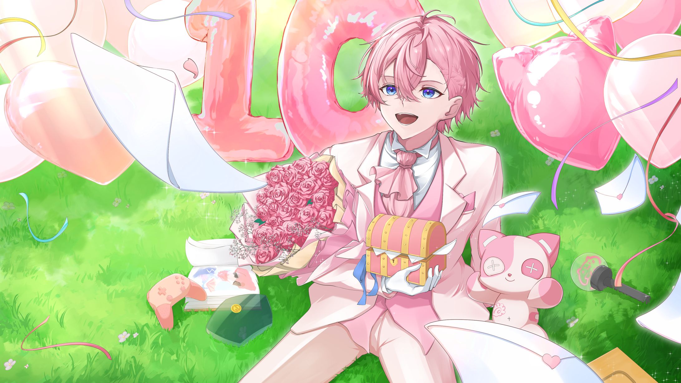 すとぷり_さとみ 様_記念イラスト-1