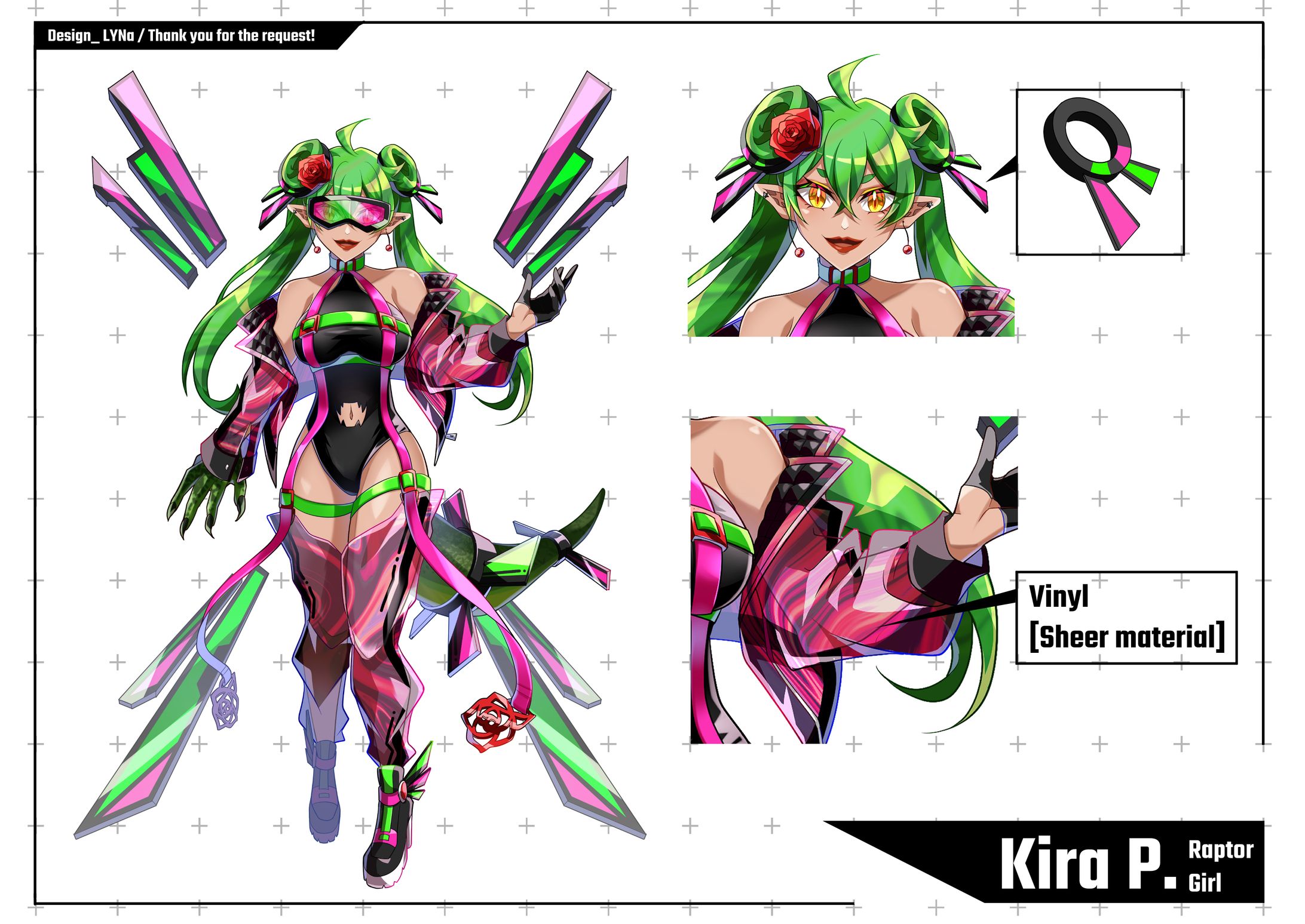 お仕事 KiraP様 衣装デザイン-1