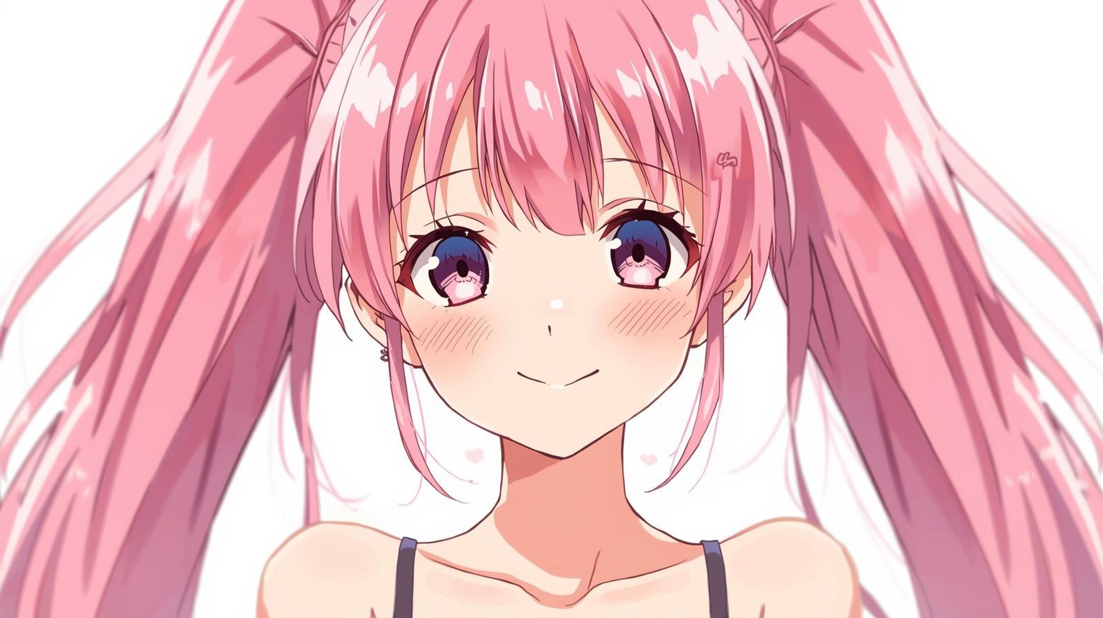 ピンク髪の女子高生♡-1