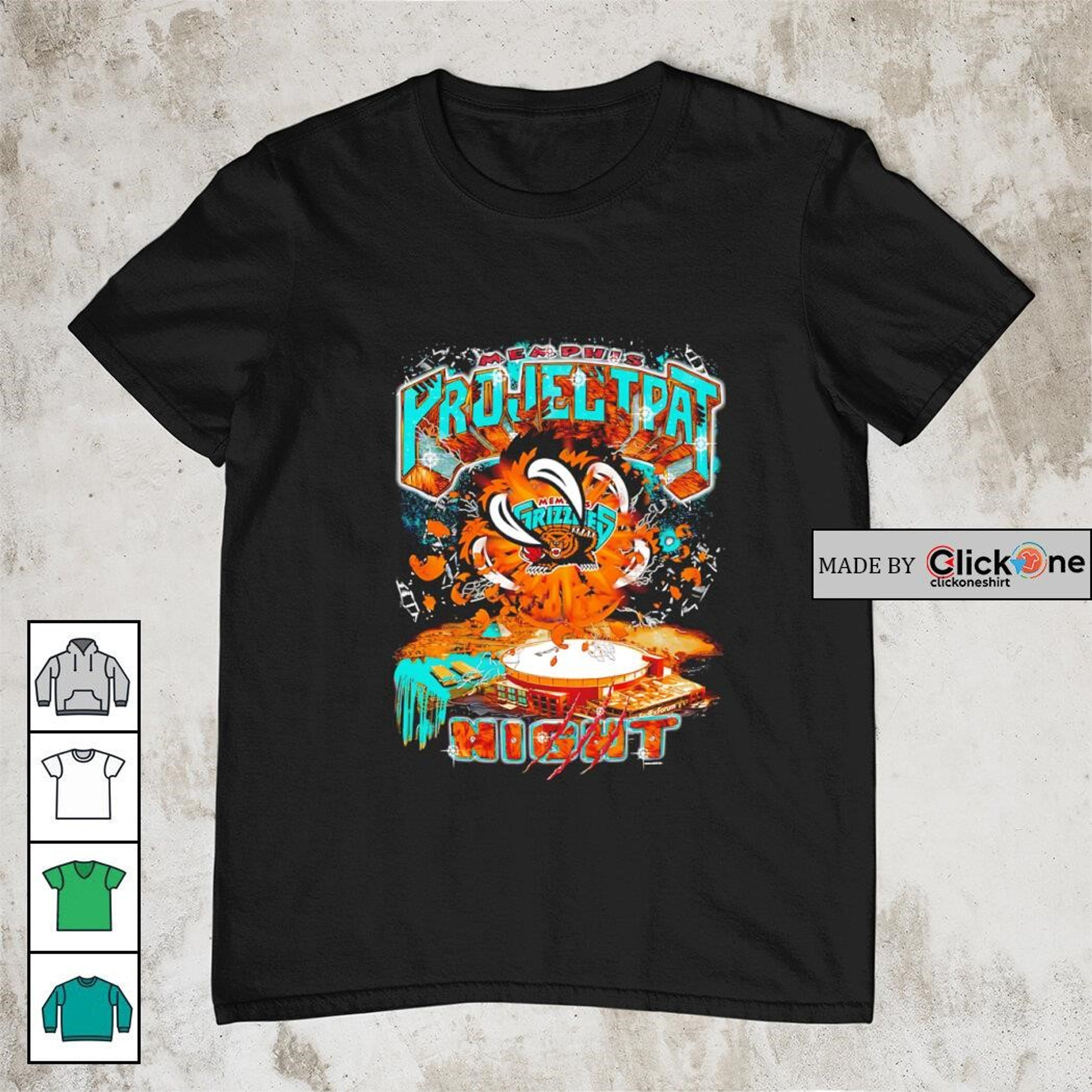 Project Night – Basketball City Vibes Tee-1