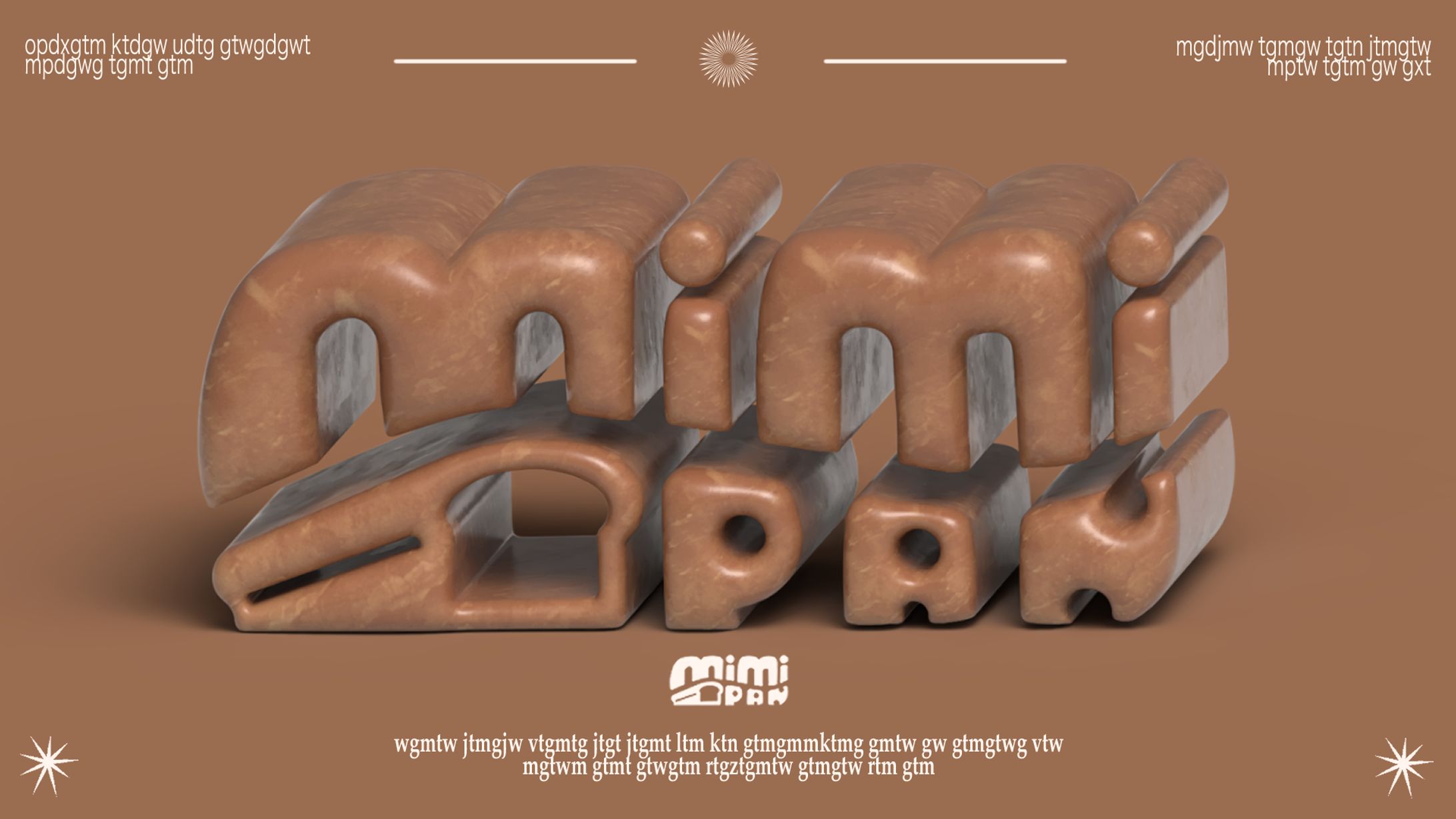 3Dロゴ｢mimi PAN｣-1