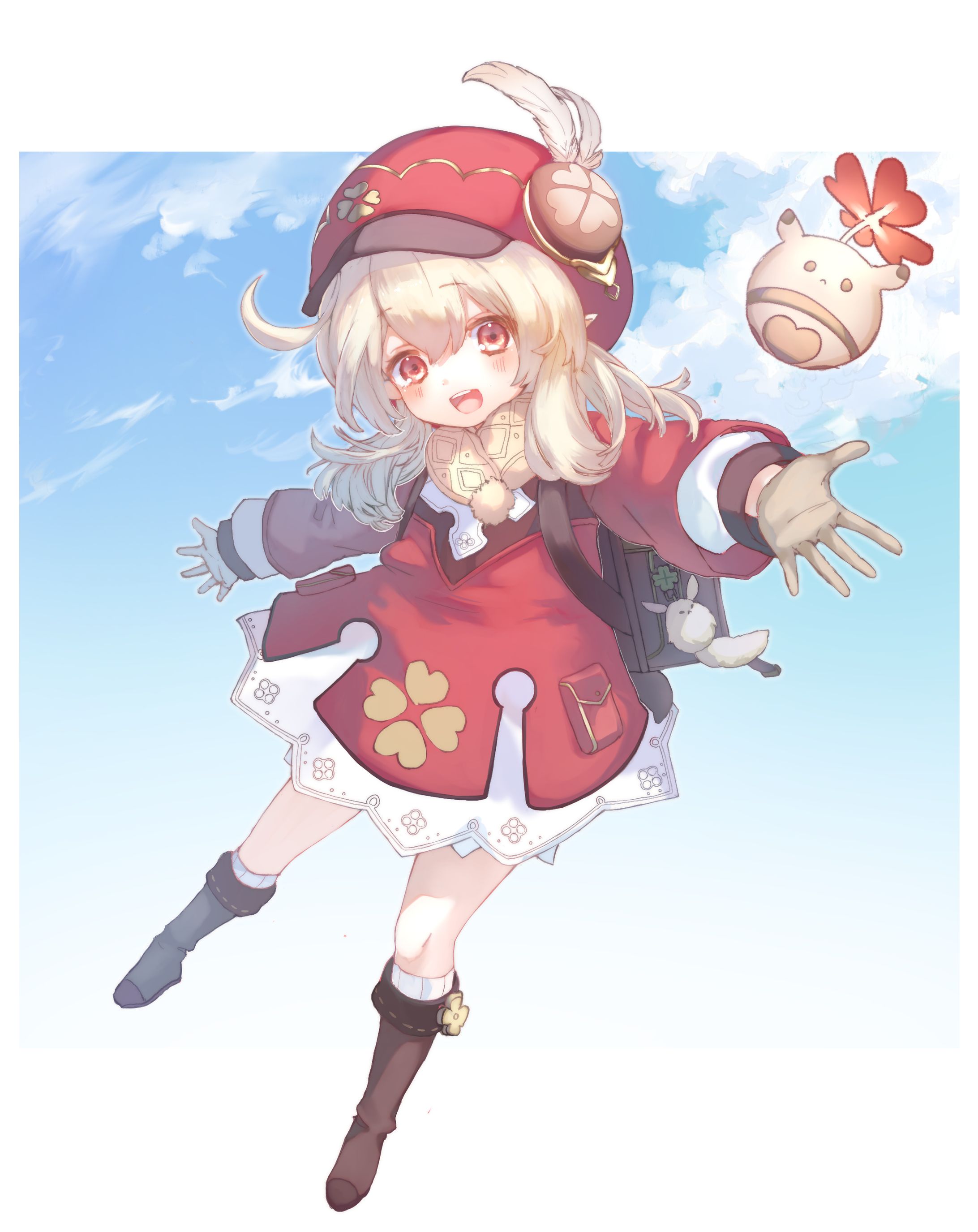 原神　クレー　ファンアート-1