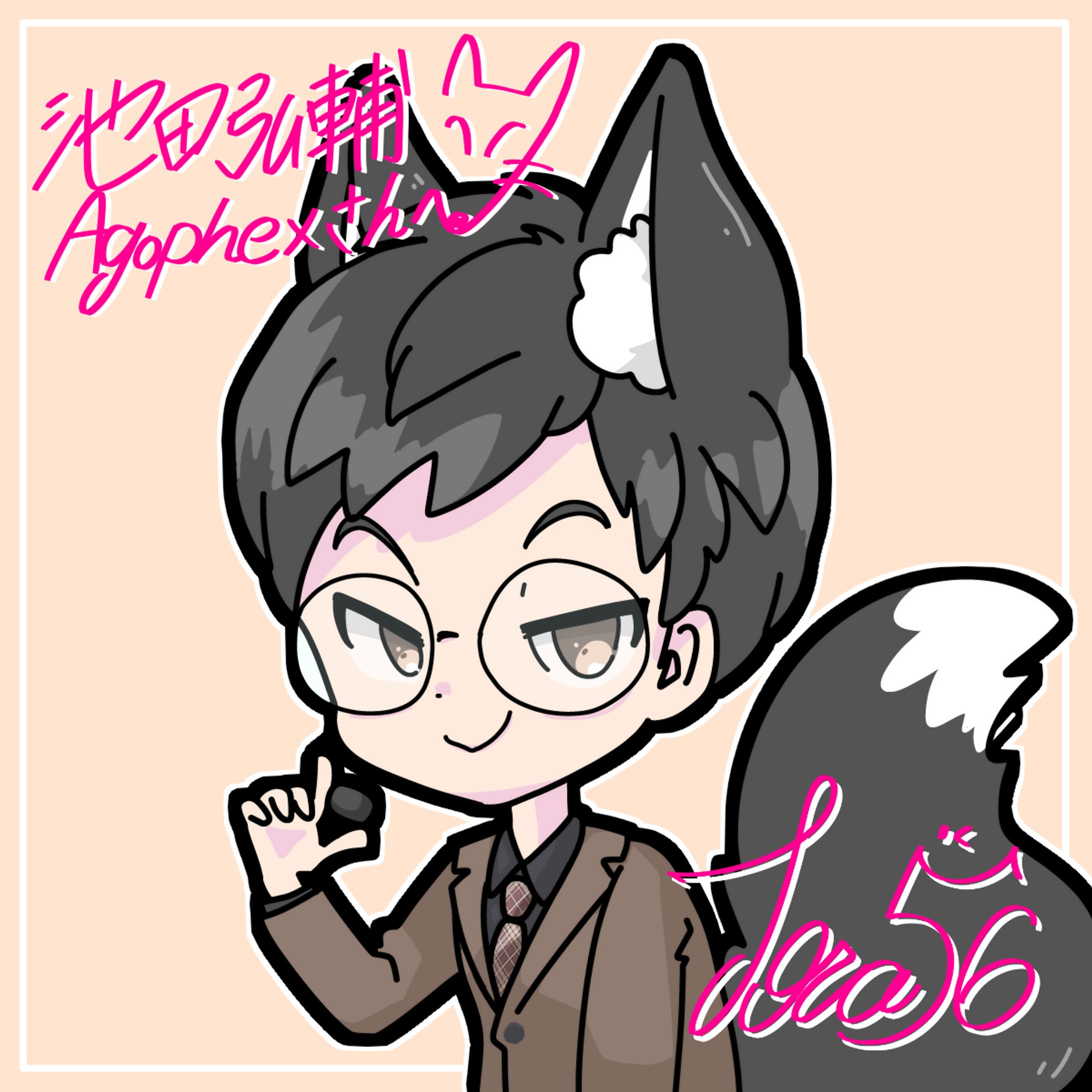 似顔絵：eスポーツコメンテーター池田さん-1