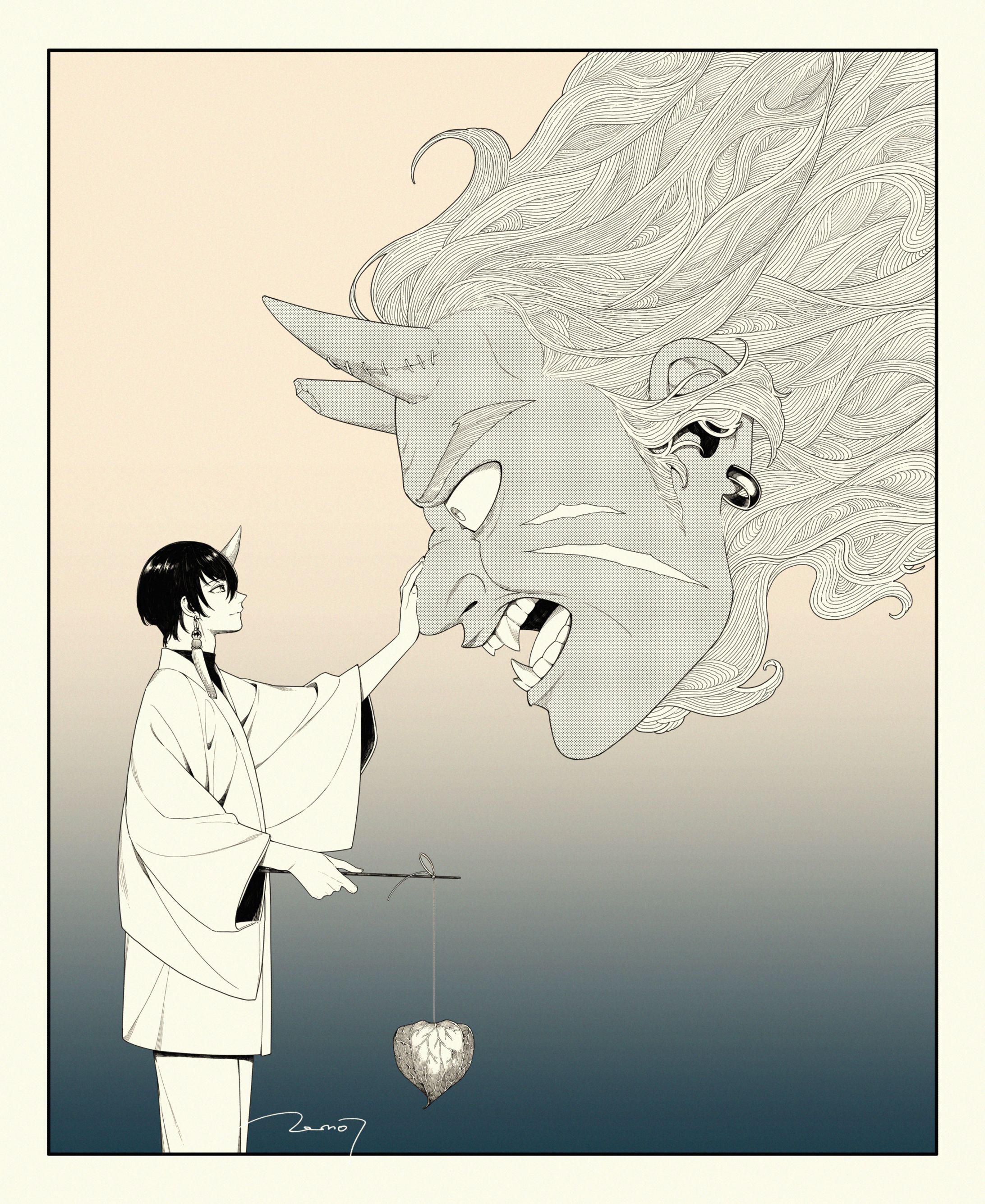 original（デジタルペン画）-1