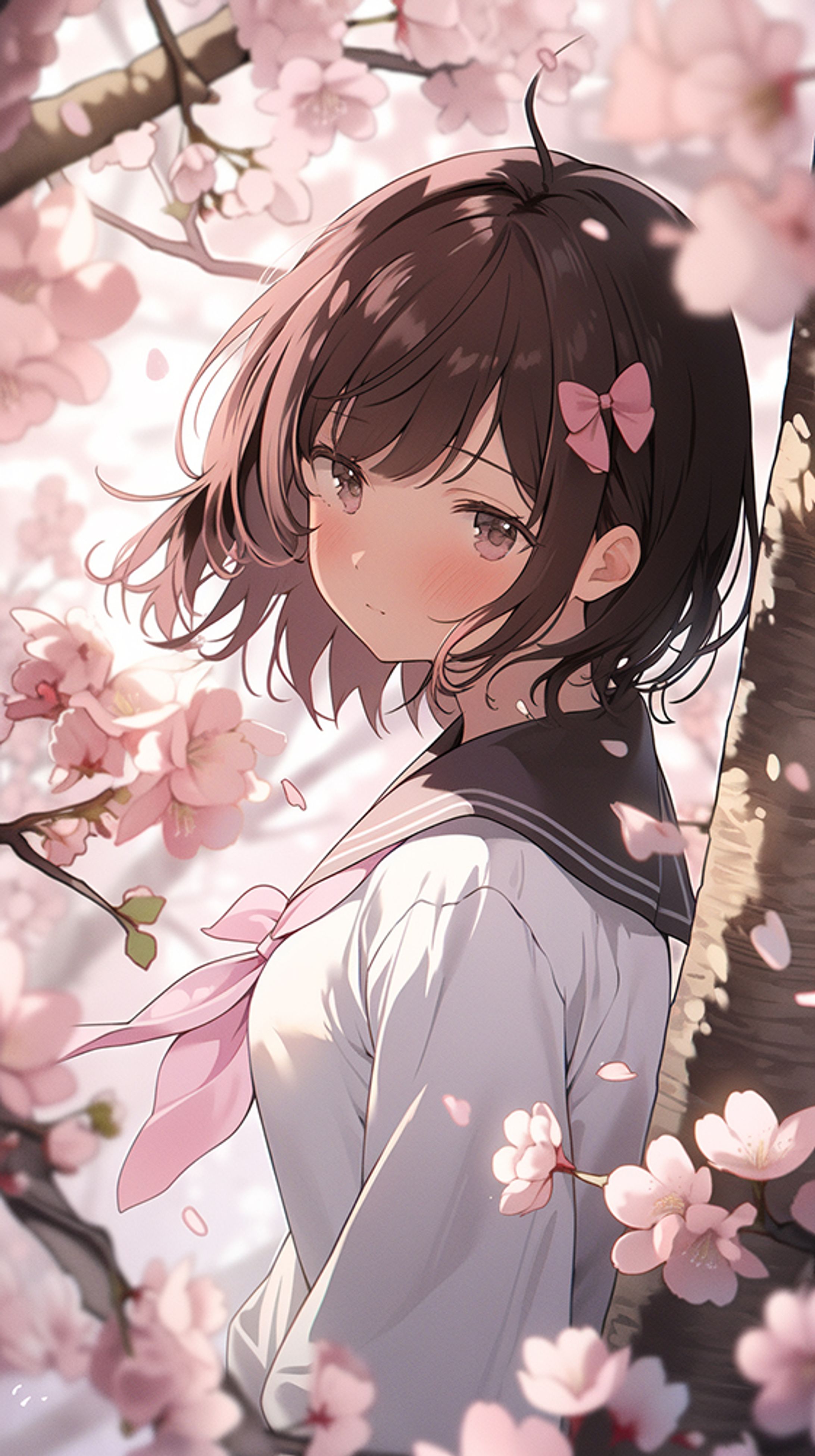 オリジナルイラスト(入学式シーズン)-1