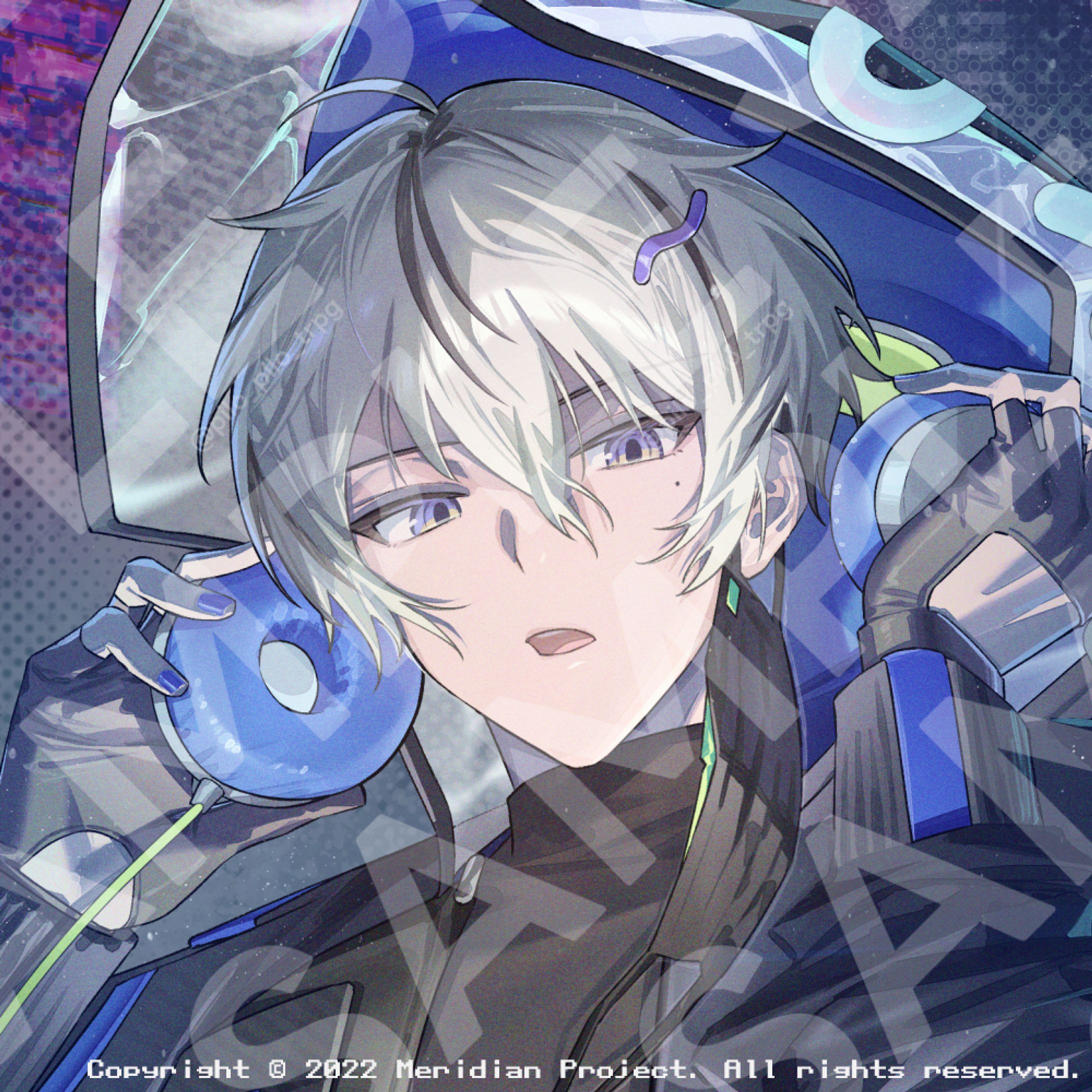 子午計畫【月蝕屋Moonlit】朧7月メンバーシップイラスト-1
