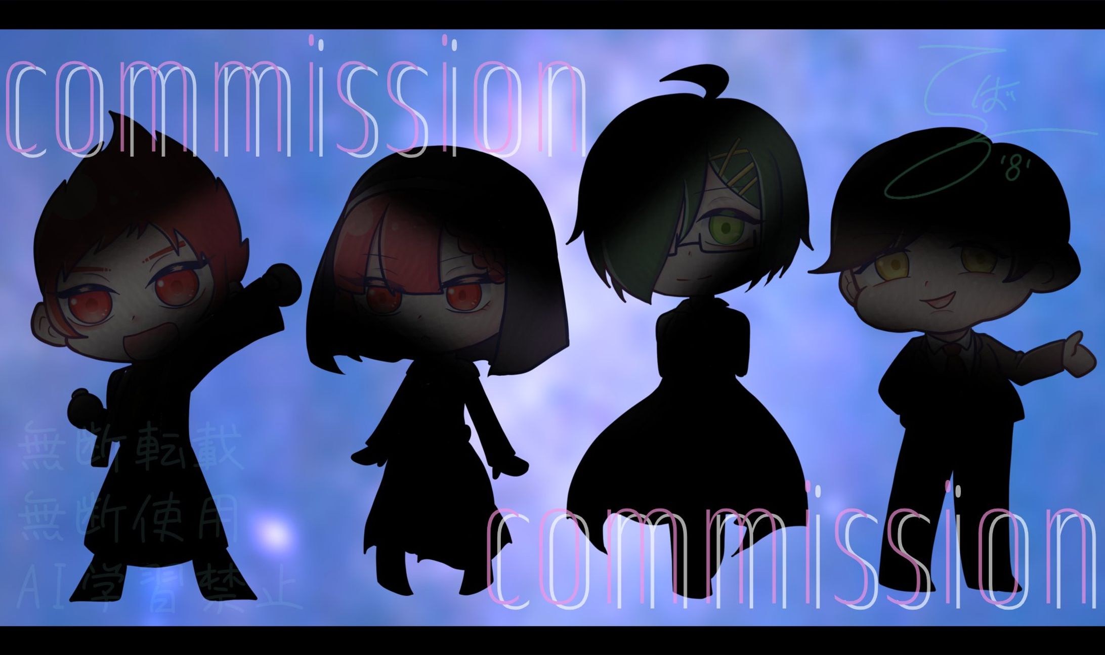 TRPG 公開NPCデフォルメイラスト-1