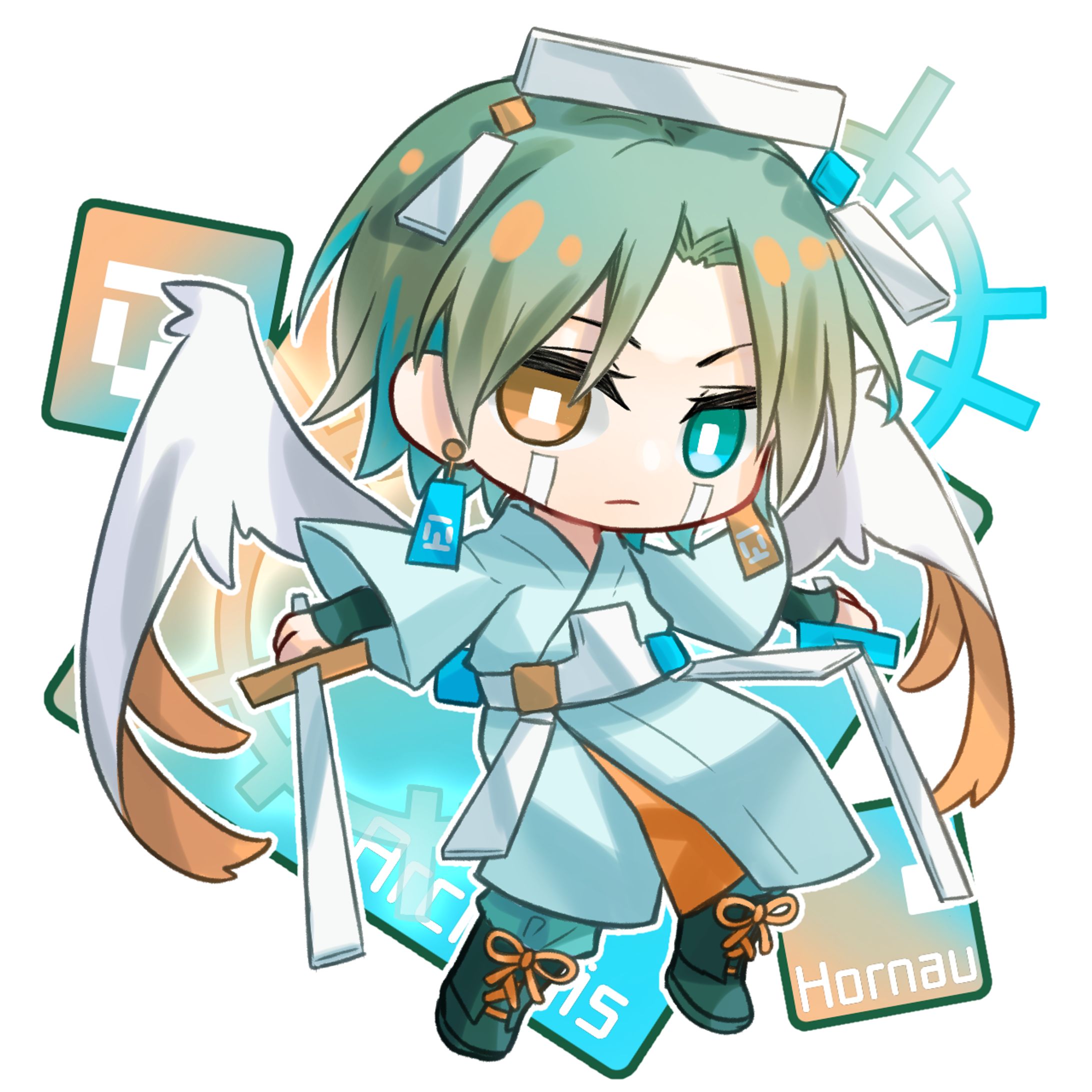 初期アイコン擬人化デフォルメ 2-1