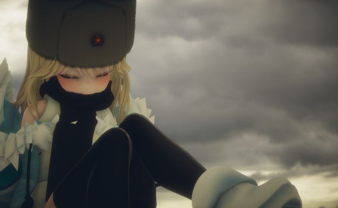 天候レタッチ：曇りから晴れへ