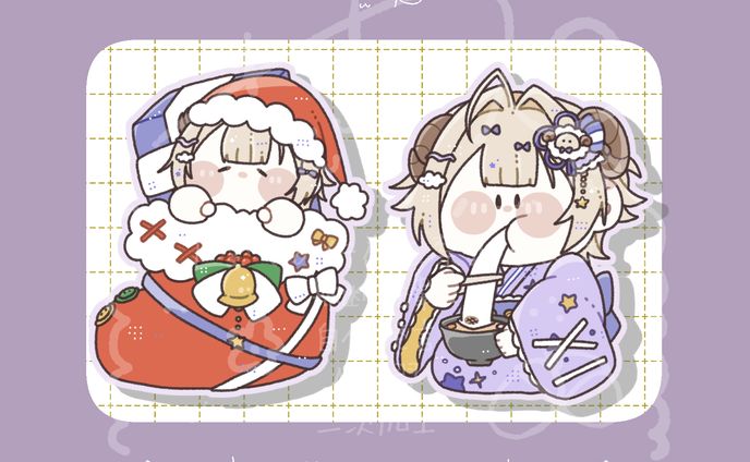 【ご依頼】量産SDイラスト/眠居めい様