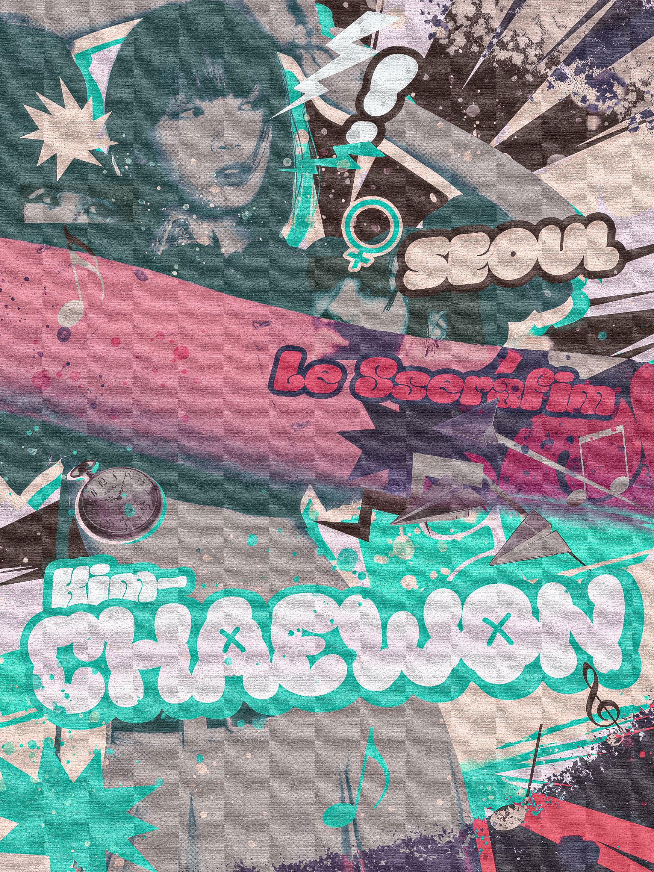 Chaewon Retro Poster Design-1
