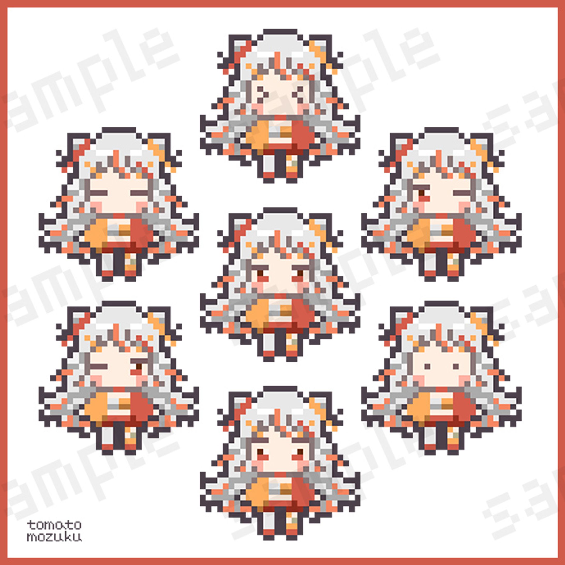 とまともずく表情差分（ドット絵_とまともずく）-1