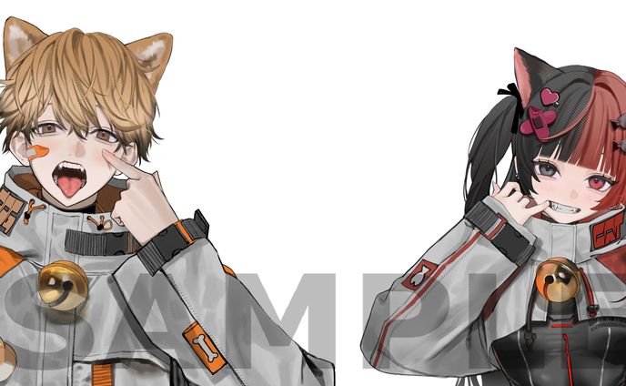 なえ様 ペアアイコンイラスト