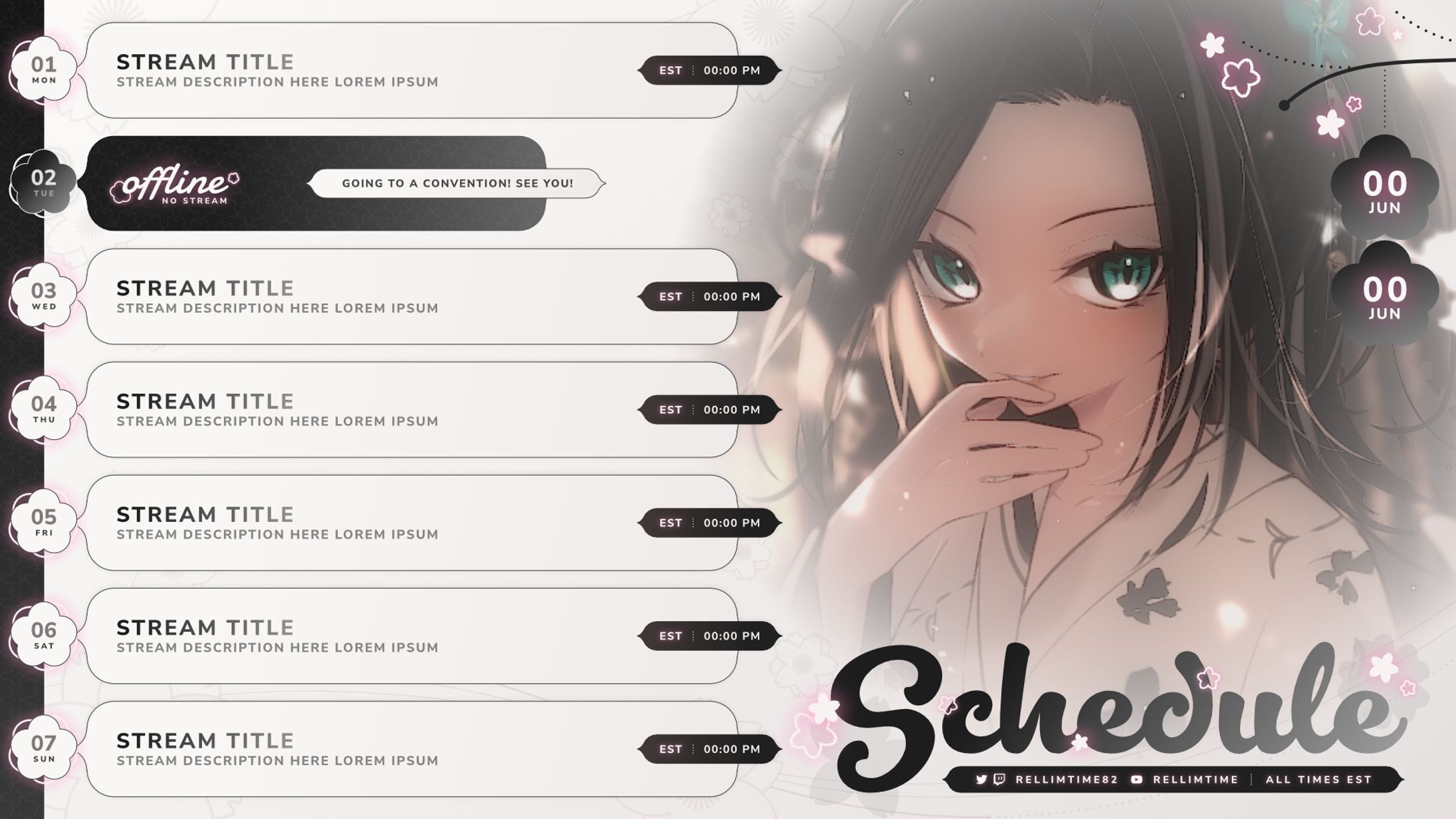 Rellimtime - Schedule-1
