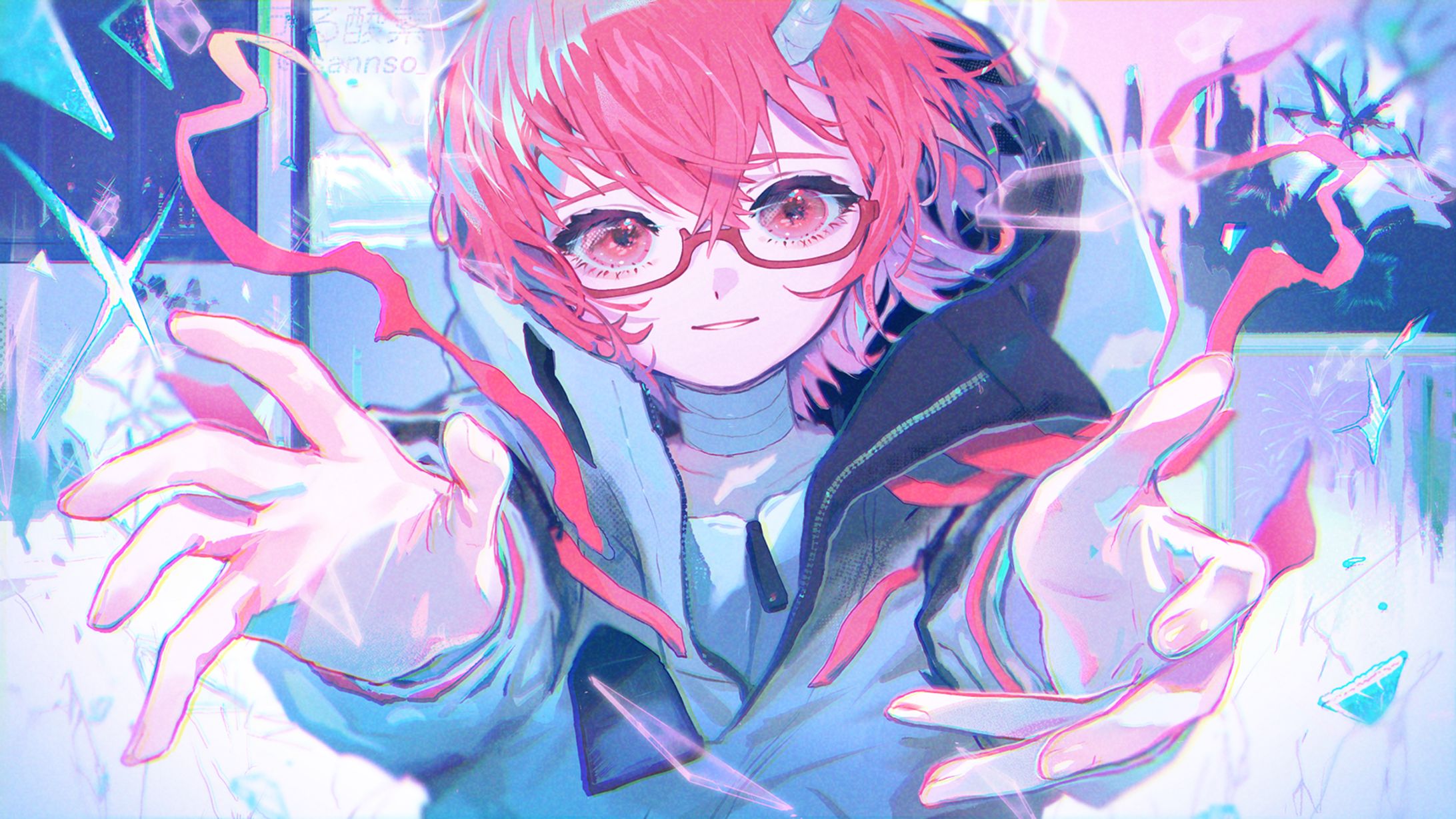 『ロストボイス』カシ・オトハ/MVイラスト-1