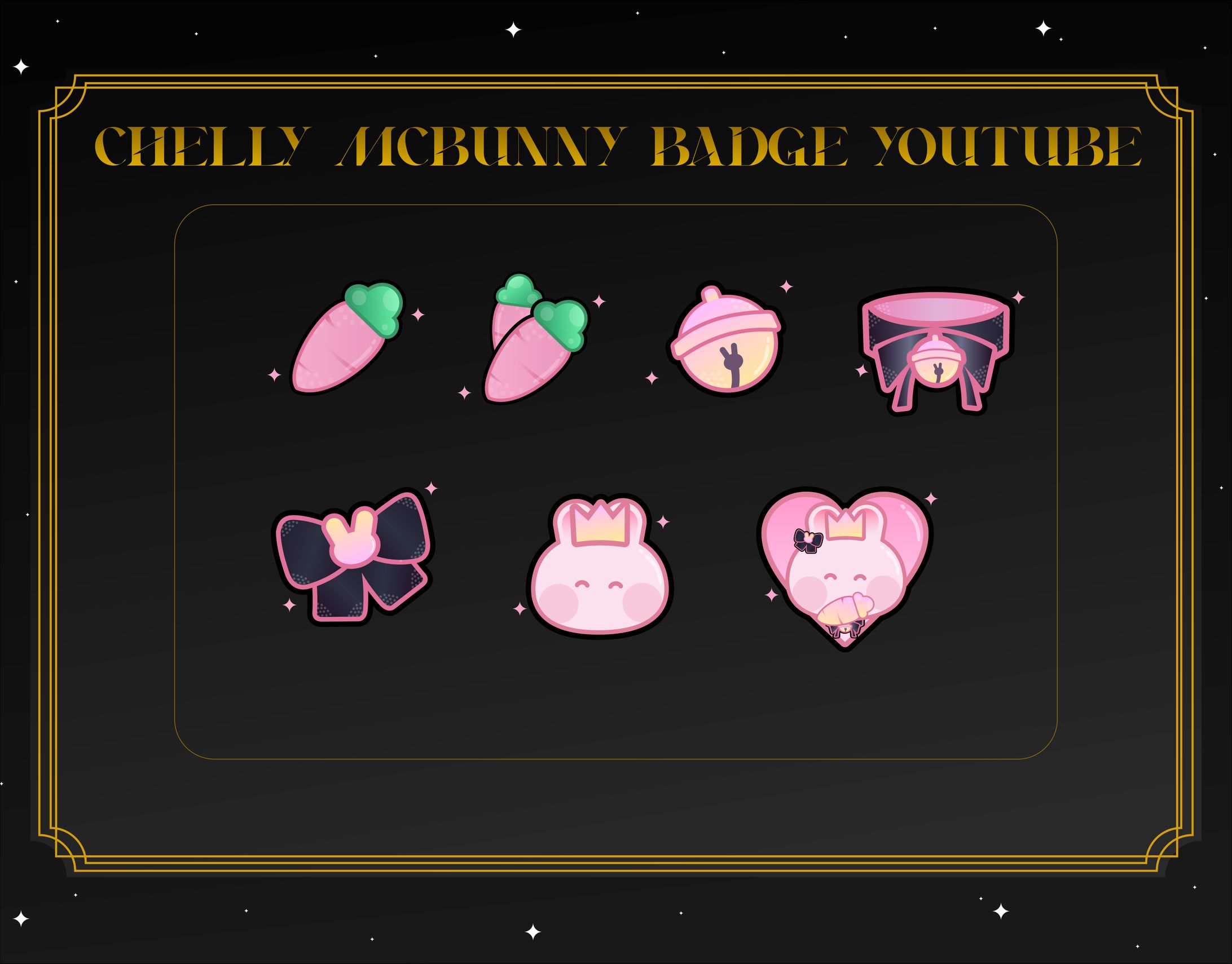 Chelly Mcbunnny Badge Membership-1