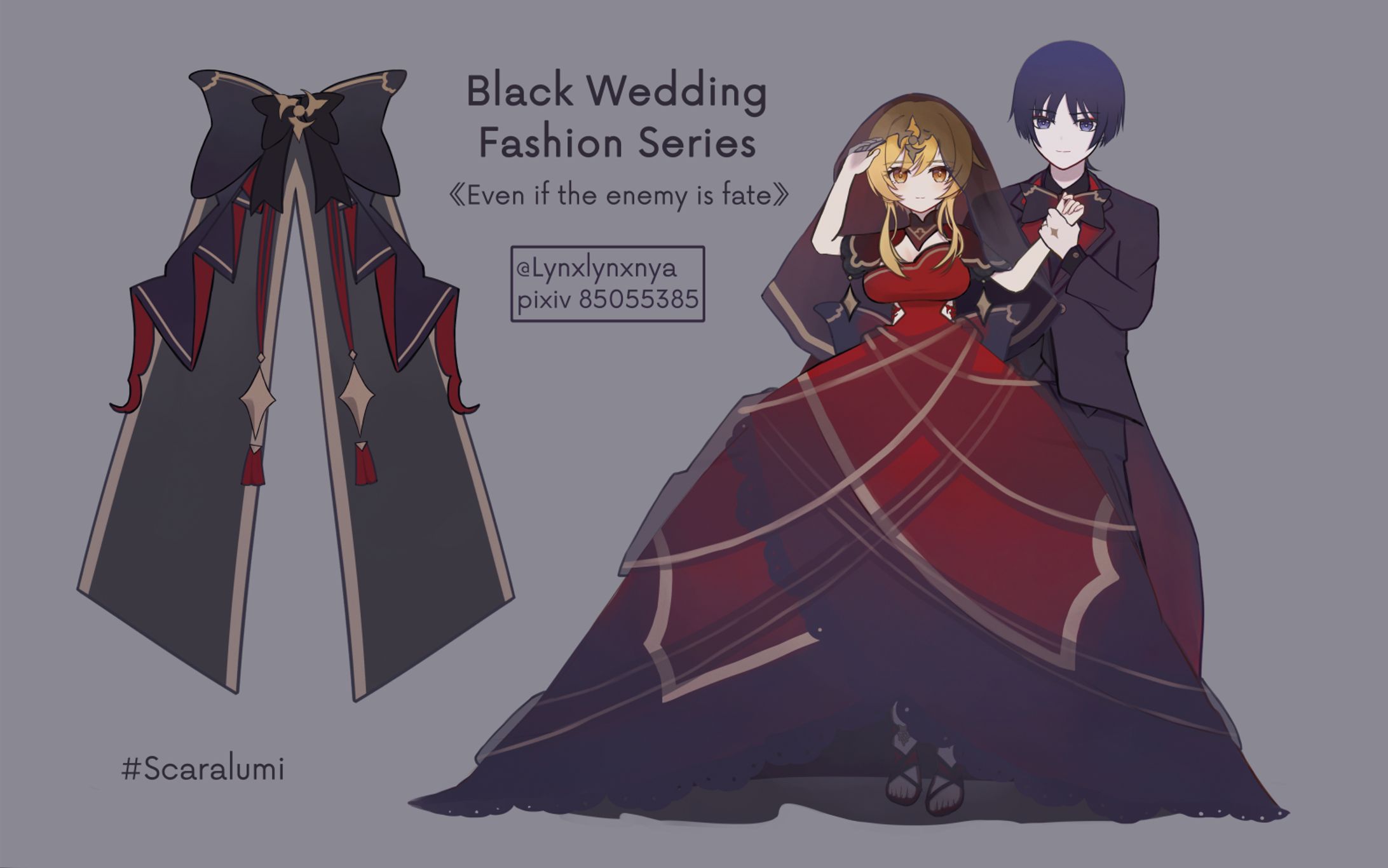 Black Wedding Fashion Series-1