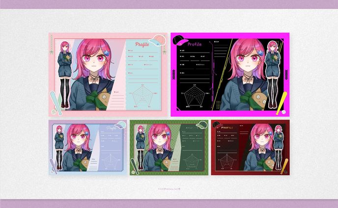【ご依頼】創作キャラクター紹介シート