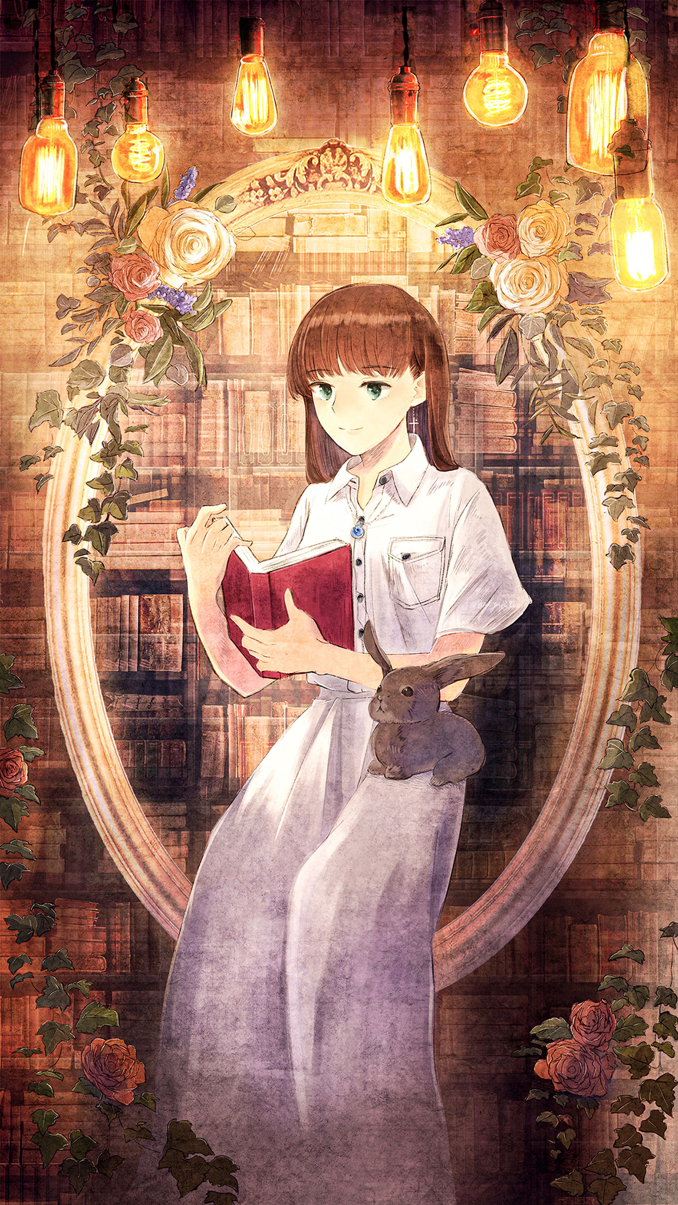 朗読配信・背景イラスト-1