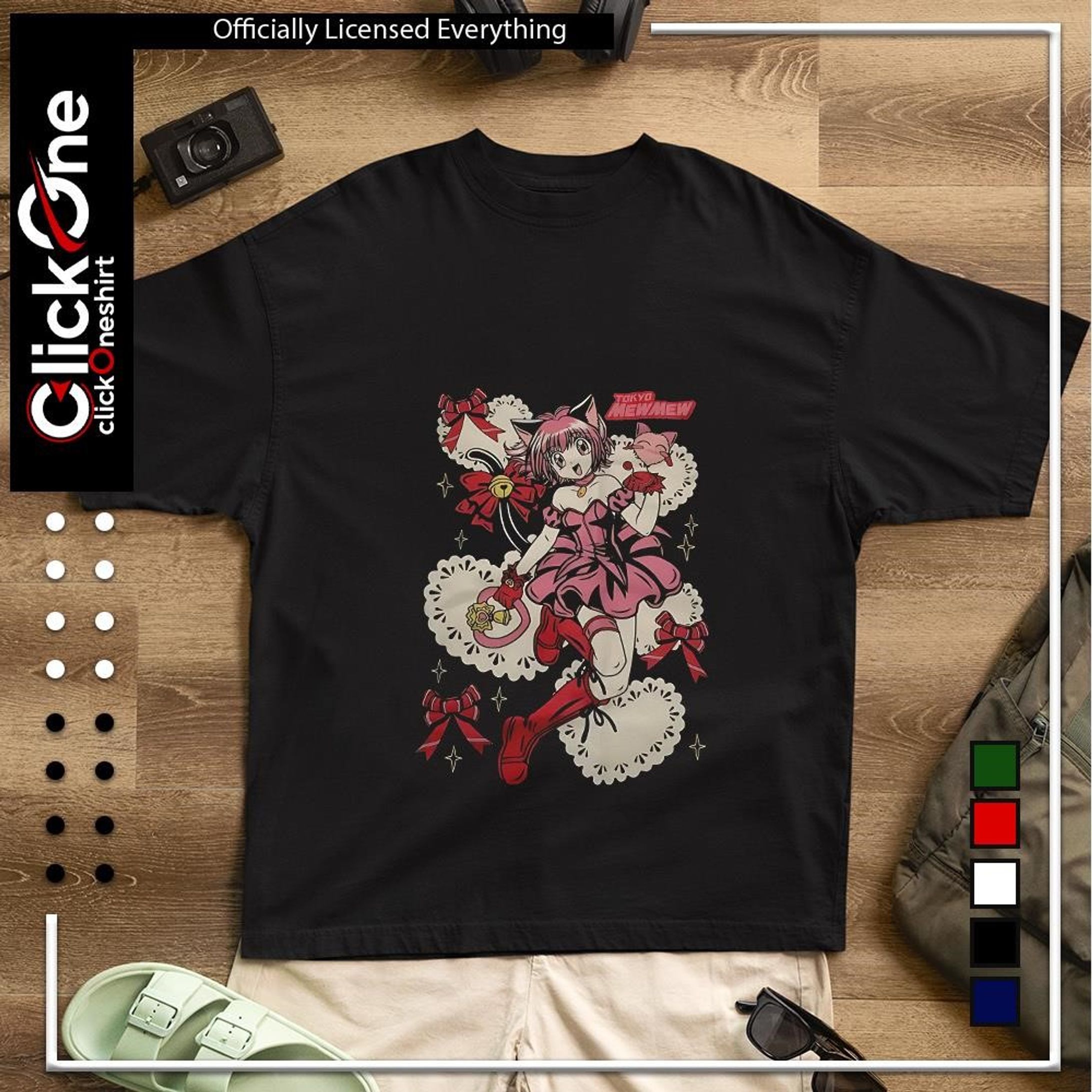 Magical Power Squad – Cute Heroine Tribute Tee-1