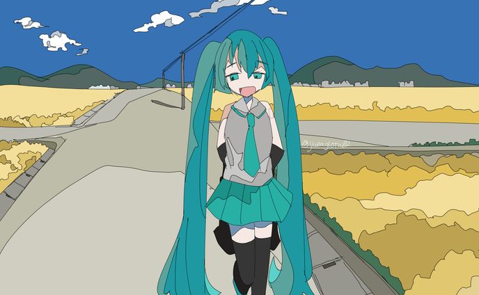 編集者、二次創作イラスト