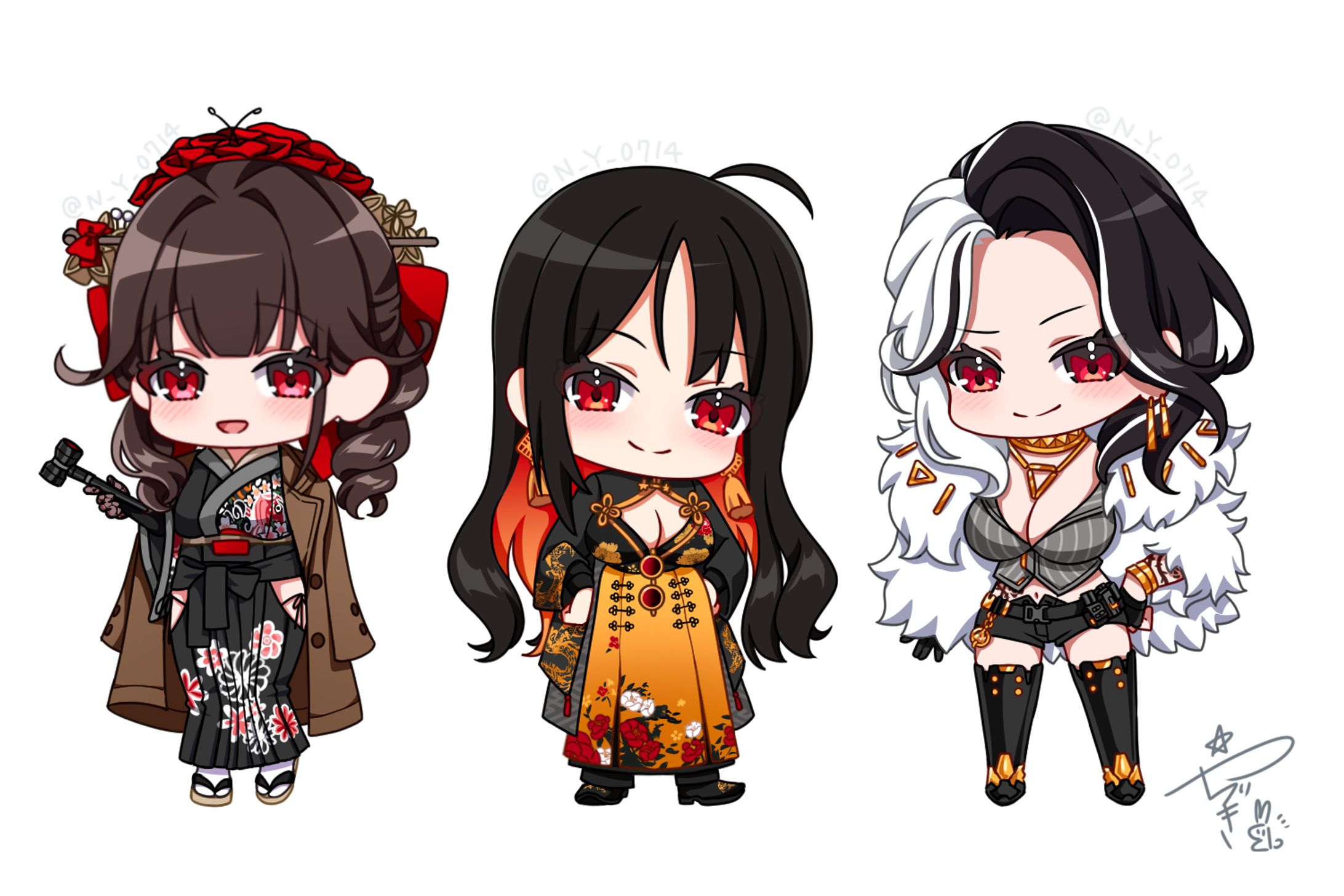 勝利の女神：NIKKE二次創作SD-1