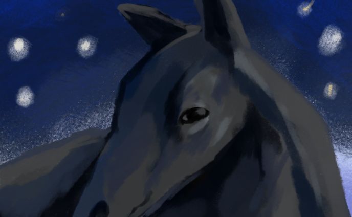 馬なのか漠なのか